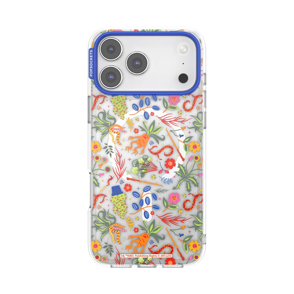 PopSockets iPhone 17 Pro Max Phone Case with MagSafe- Spring Herbology