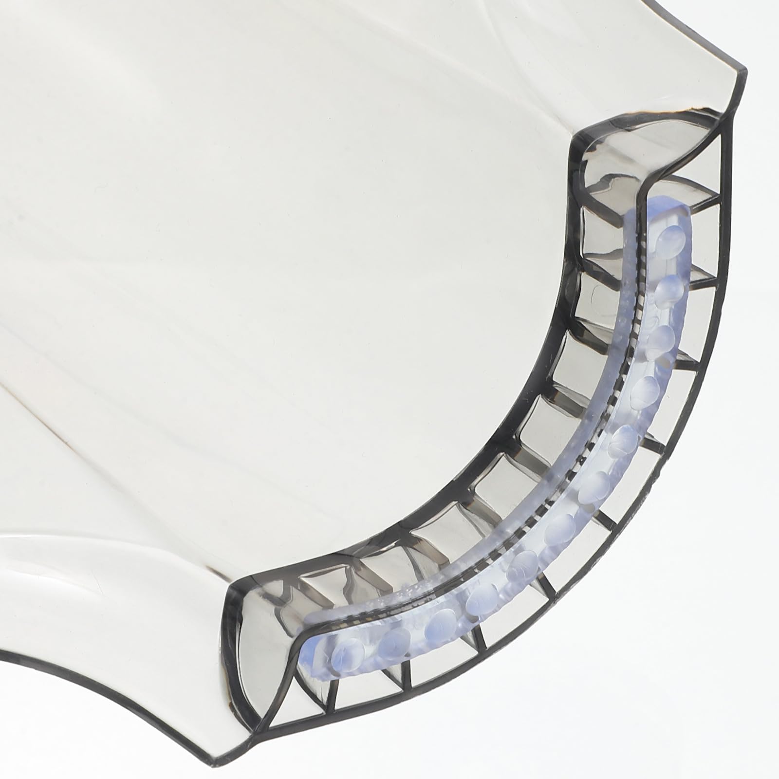 Kinder Tritthocker Transparent Acryl rutschfest 200kg Belastbar Multifunktional Wohnzimmer Bad Fußhocker