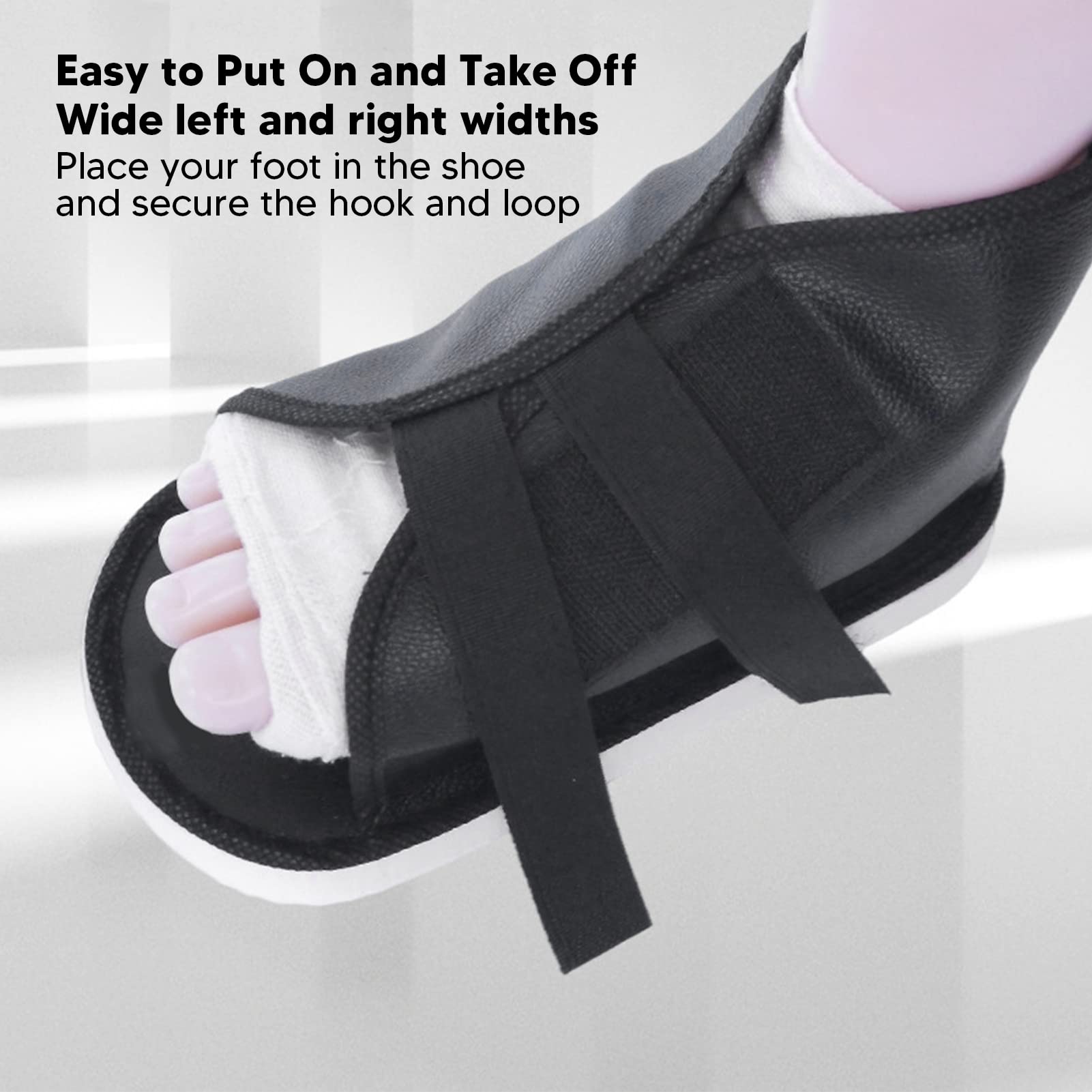 Zapato de Yeso para Caminar Zapato de Yeso, Zapato de Yeso Botas de Yeso para Fracturas Wa Pierna Soportes para Pies Equipo de Suministros de Salud Zapato Transpirable Zapato de Yeso para Pies (SG)