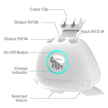 個人装備 VR POWER 2 for  quest 2 Rebuff Reality VR Power 2 - VR Headsets Battery Pack