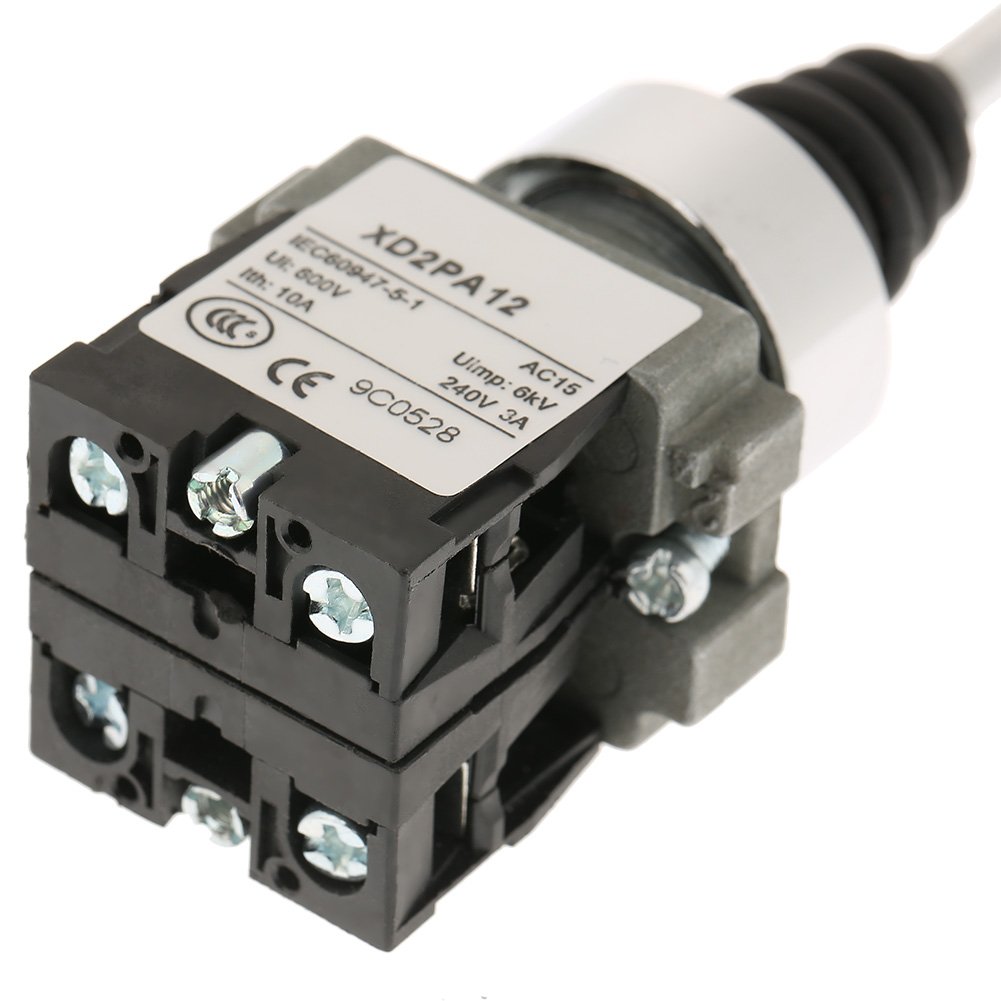 Joystick Switch Momentary 2NO 2 Position Locked Replacement
