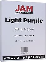 Vista 11 de Papel JAM Paper®, medidas 8 1/2 x 11, base de 28 libras, Rojo oscuro