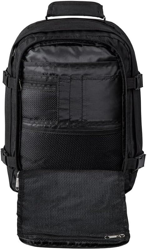 Cabin Max Metz Hátizsák 40x30x20 cm - Kézipoggyász Repülőgépre, Utazótáska Wizz Air és Eurowings Kompatibilis, Újrahasznosított RPET Anyagbó