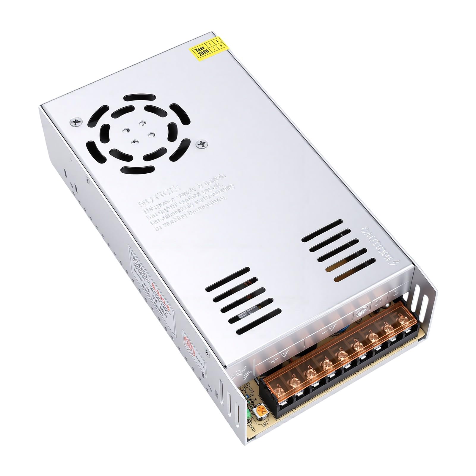 Fockety Zasilacz 5 V 60 A 300 W, AC 110 V/220 do DC 5