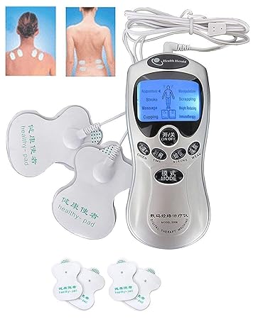 Belong Enterprise Electrical Nerve Stimulation Pulse Massager Digital Massage Machine for Body (White)