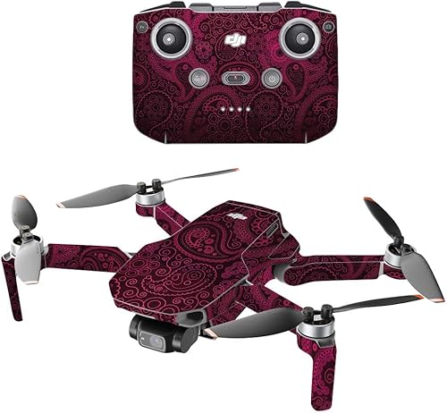 MightySkins Compatible con DJI Mini 2 Dron portátil  Paisley  Funda protectora de vinilo duradera y única  Fácil de aplicar, quitar y cambiar de