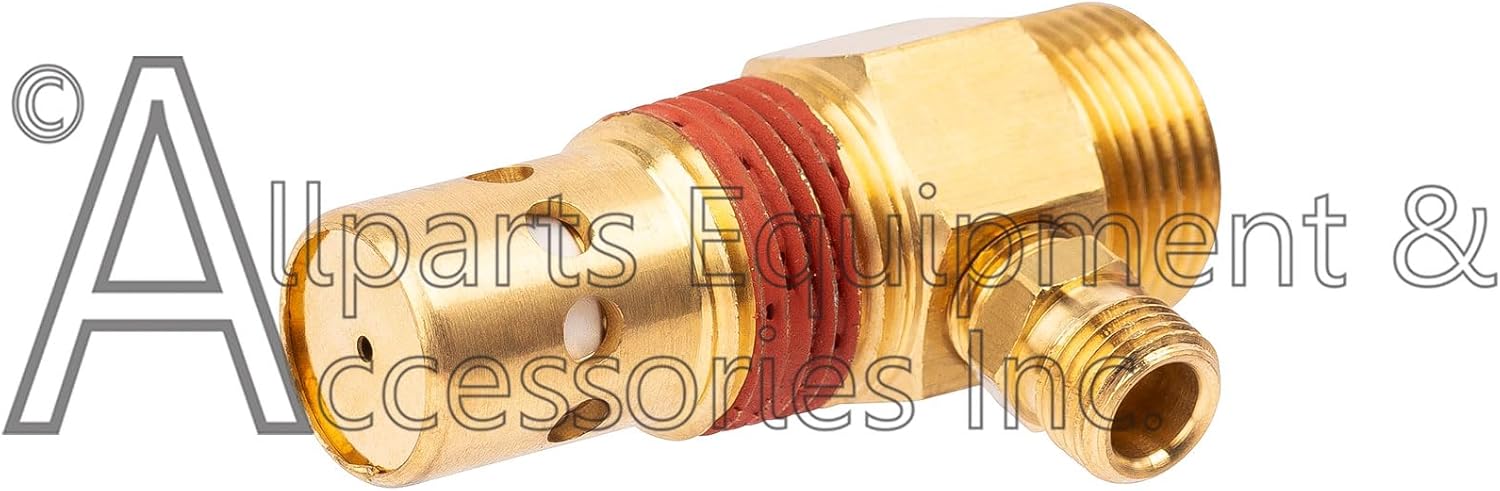 DAC-252 High Temp/High Flow Check Valve 1/2 MNPT x 5/8 MFTCF Compatible with Craftsmen, DeVilbiss, and Ex-Cell Air Compressors