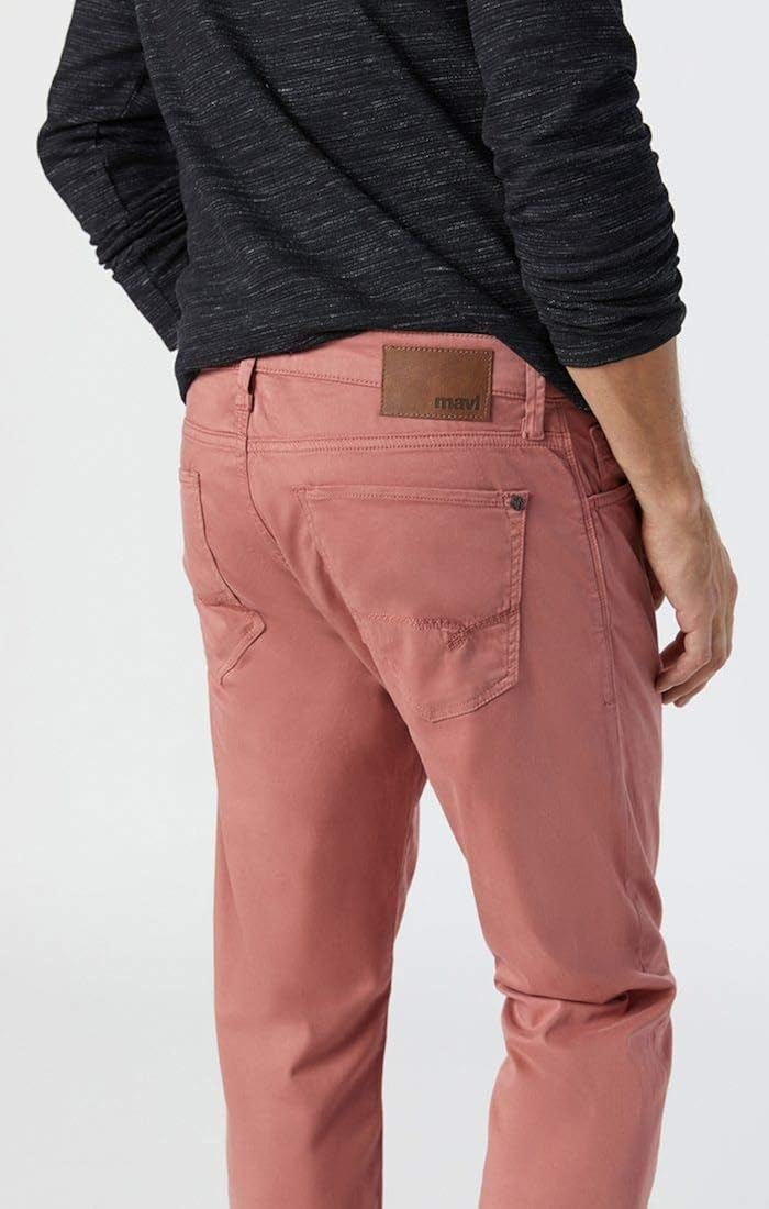 Mavi Mens Zach Regular Rise Straight Leg Pants