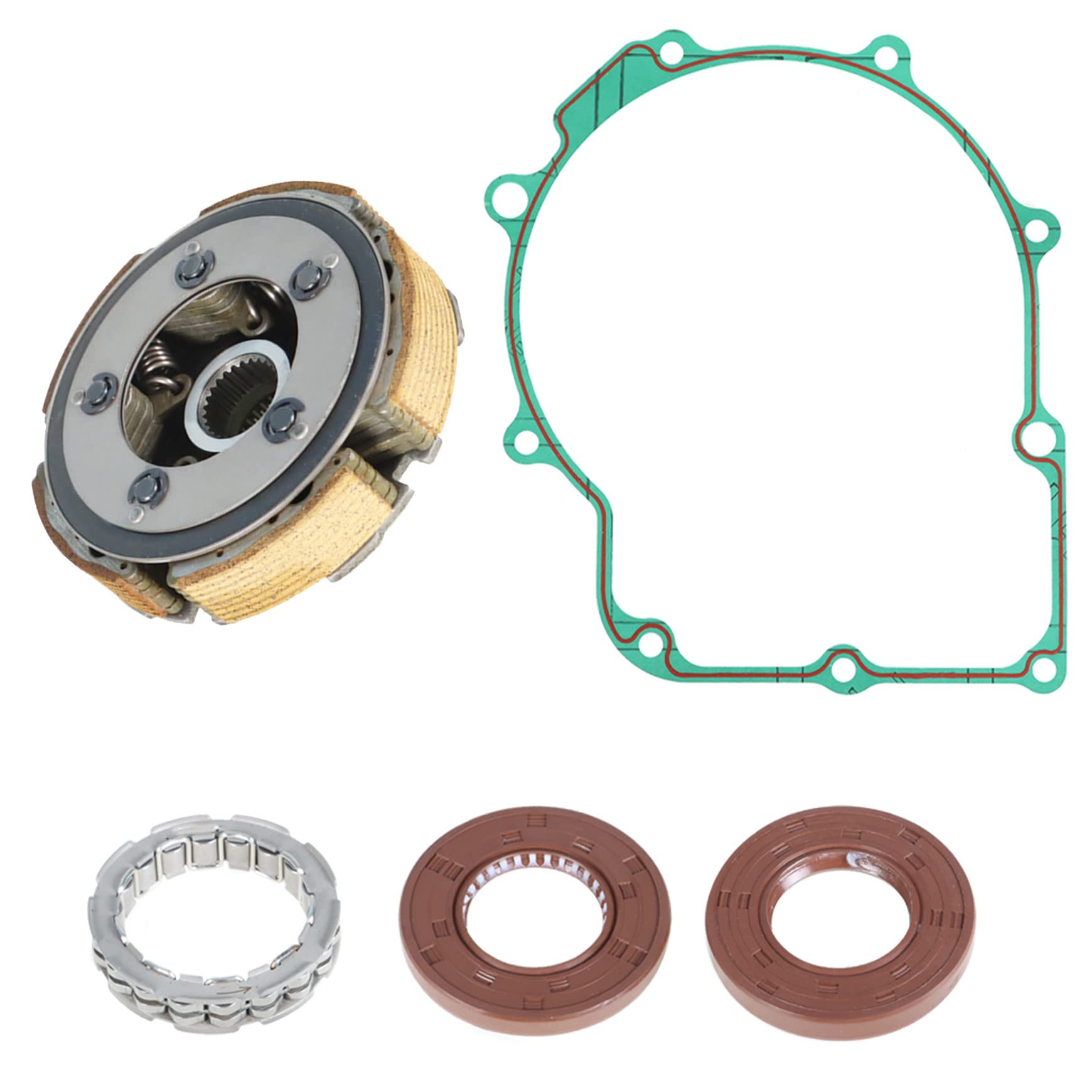 Wet Clutch Shoe Replacement for Hisun Bennche Massimo 500 550 700 750 Replacement for 21230-F39-0000 21230-004-0000