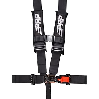 5 Point Harness with 3″ Belts Black By PRP SB5.3