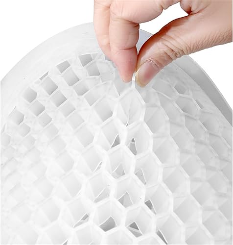 Miniatura 6 de Cojín de asiento de gel, cojín de asiento de enfriamiento con funda antideslizante, cojín de asiento de gel con diseño de panal transpirable, para