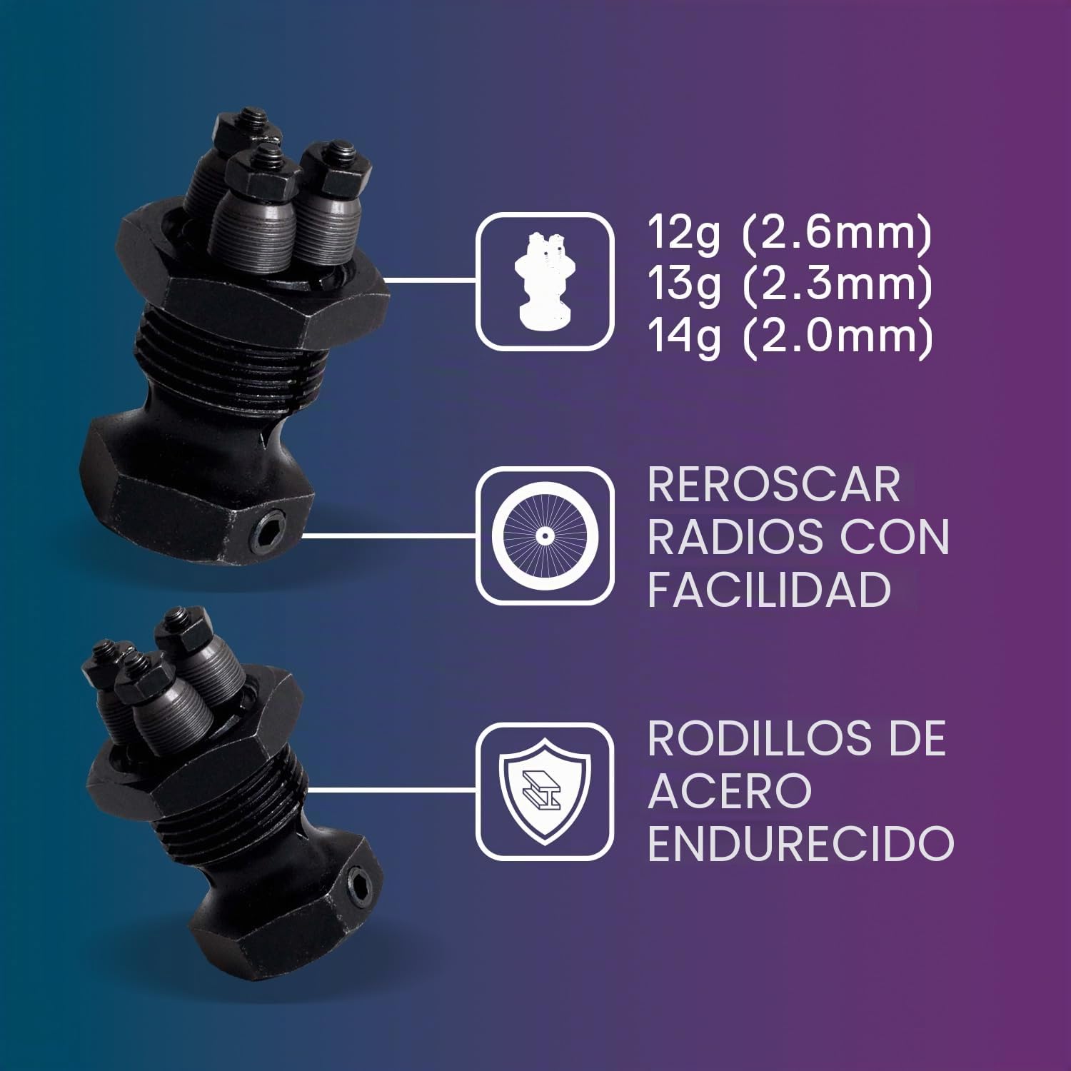 FASI - CABEZA CORTADORA DE RADIOS 2.34 mm