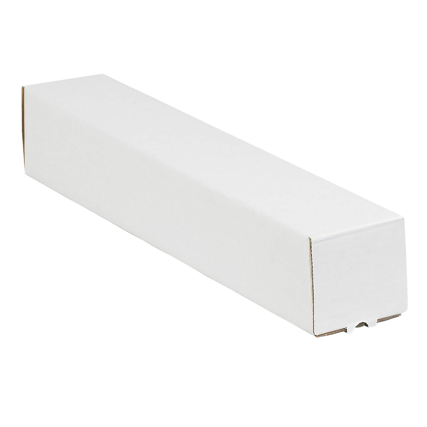 Great Box Supply 3 x 3 x 25' White Square Mailing Tubes