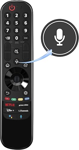 Miniatura 2 de AN-MR21GA - Control remoto inteligente de repuesto para LG Smart TV 2021 OLED TV Series G1 C1 A1 QNED99 QNED90 NANO99 NANO90 NANO85 NANO80 NANO75 y