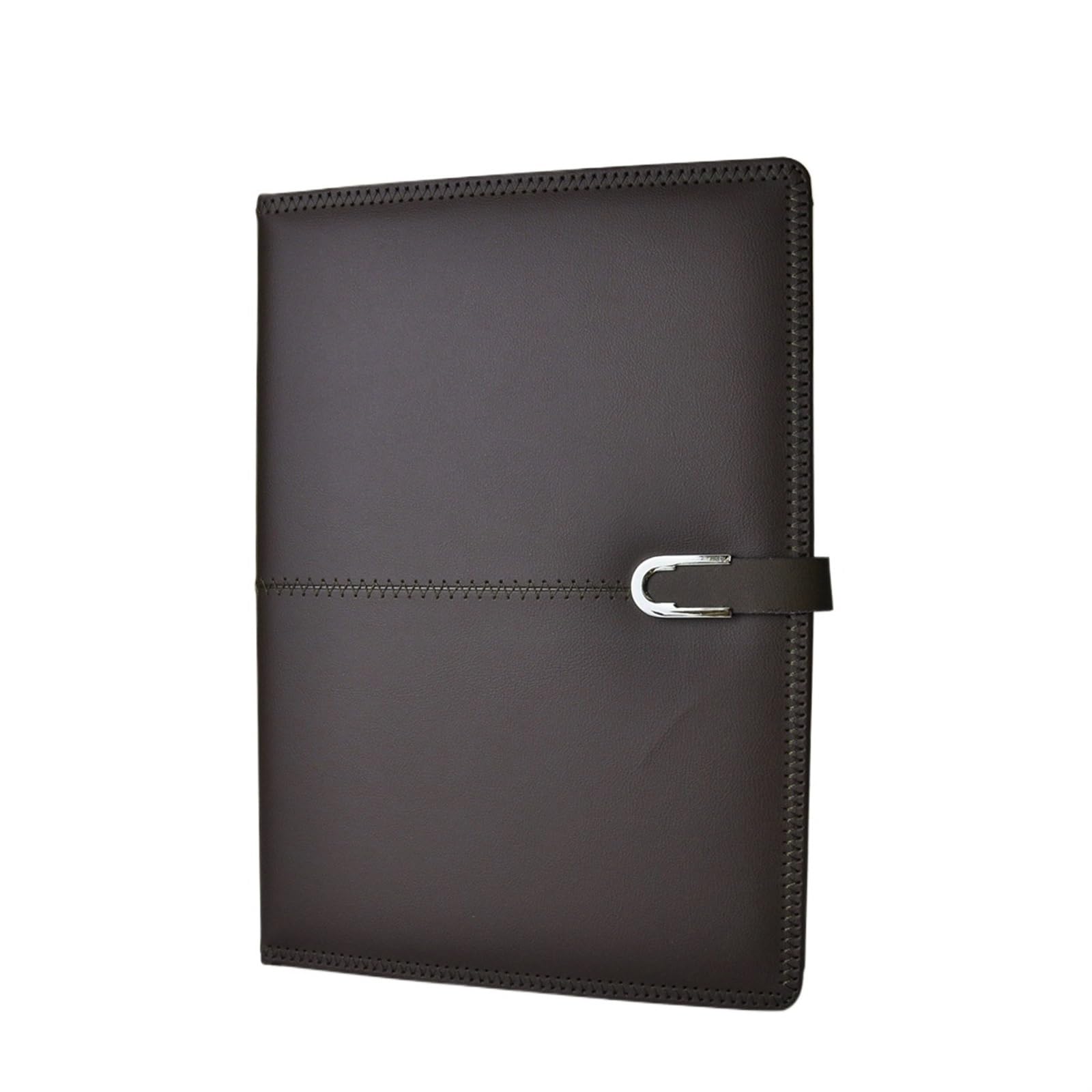 Quaderno Taccuino Vintage in Pelle A6/B5 con Copertina Morbida Personalizzata Taccuino Aziendale con Fibbia Magnetica for diario da Ufficio(Brown,B5)