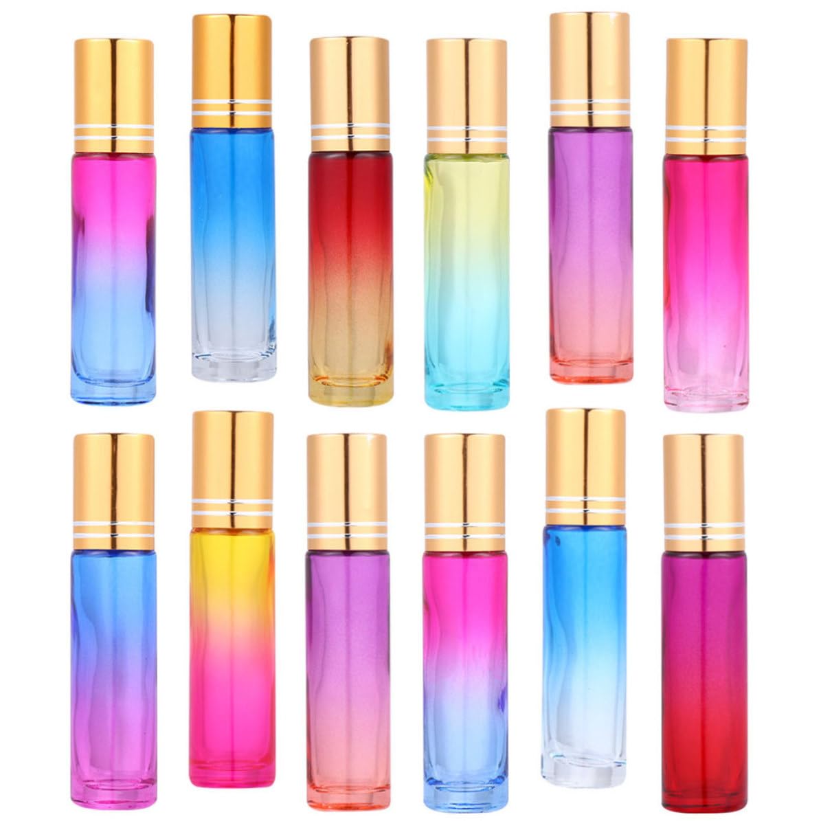 Flacons roll-on en verre 10 ml pratiques pour vos voyages et soins quotidiens