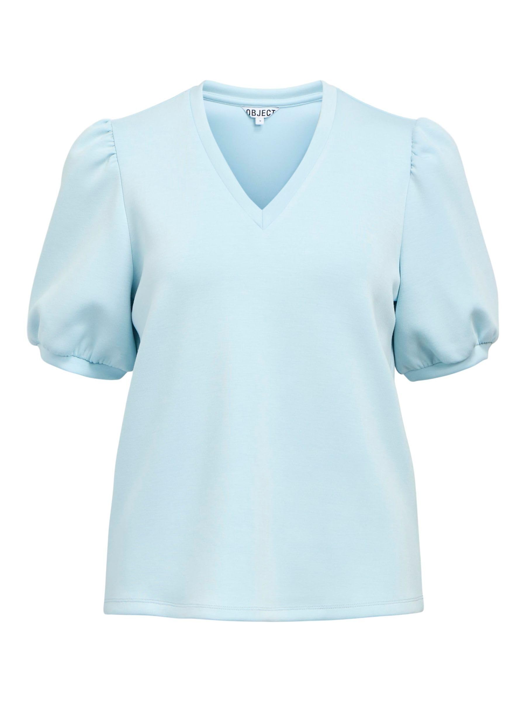T-Shirt à col en V Object Objandrea la solution pour un look simple et chic