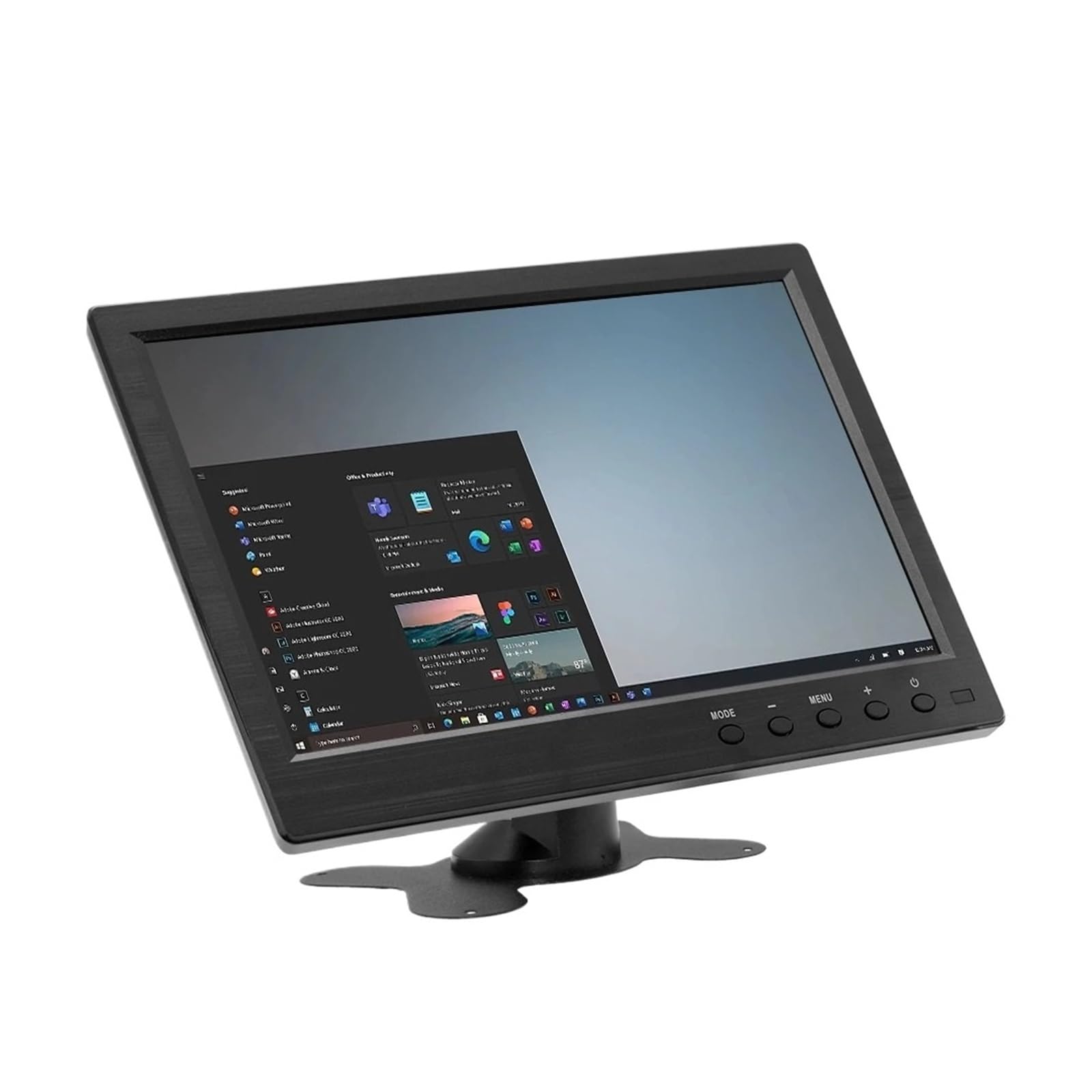 Monitor Poggiatesta For Auto Da 10,1 Pollici Schermo LCD Digitale HD Lettore DVD Design Sottile Rivestimento UV Compatibile HDMI VGA AV Porta USB SD Facile Da Installare Per I Viaggi