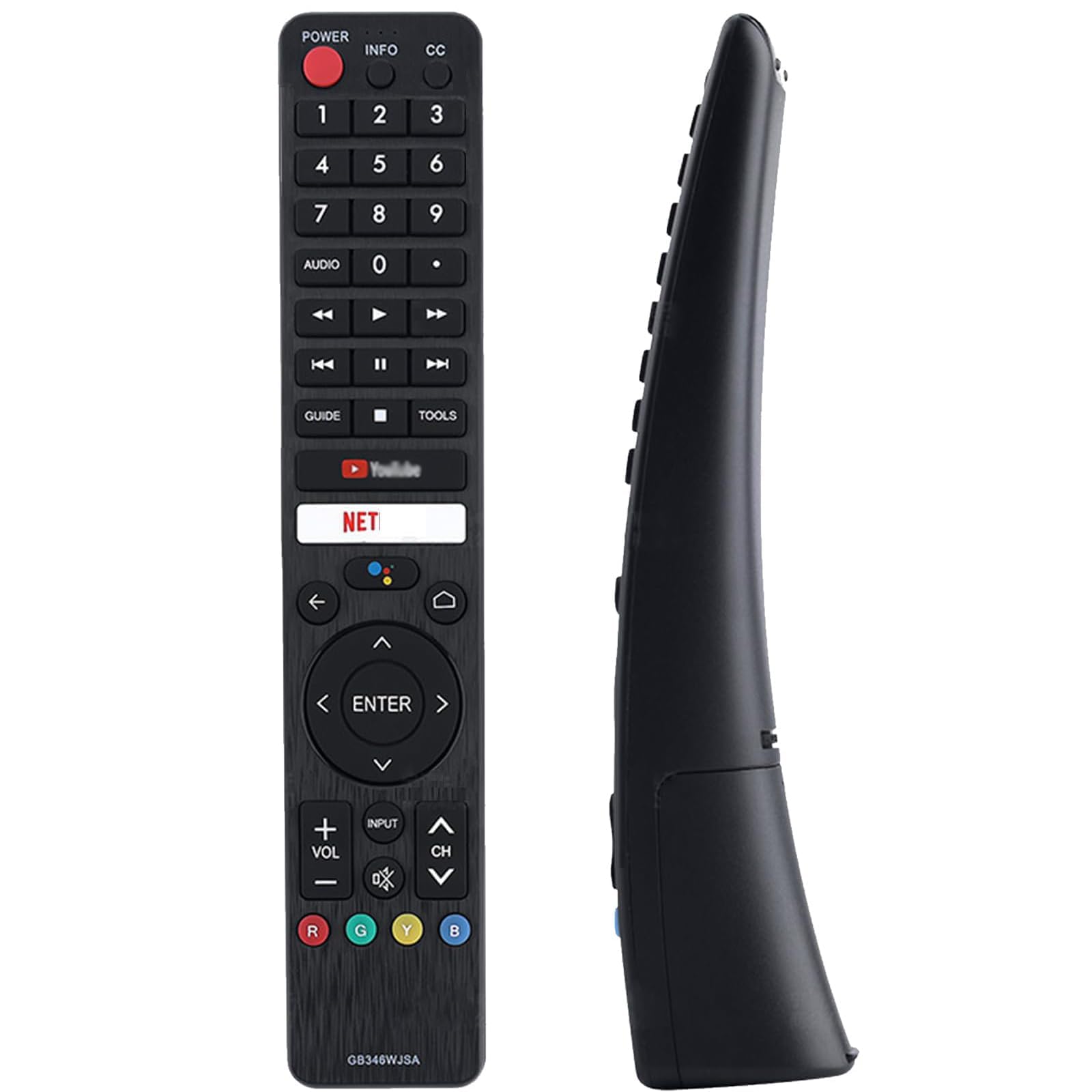 Replacement Remote fit for All Insignia TV and/Toshiba TV, Compatible with Insignia/Toshiba/Pioneer/AMZ Omni/AMZ 4-Series TVs — view 10