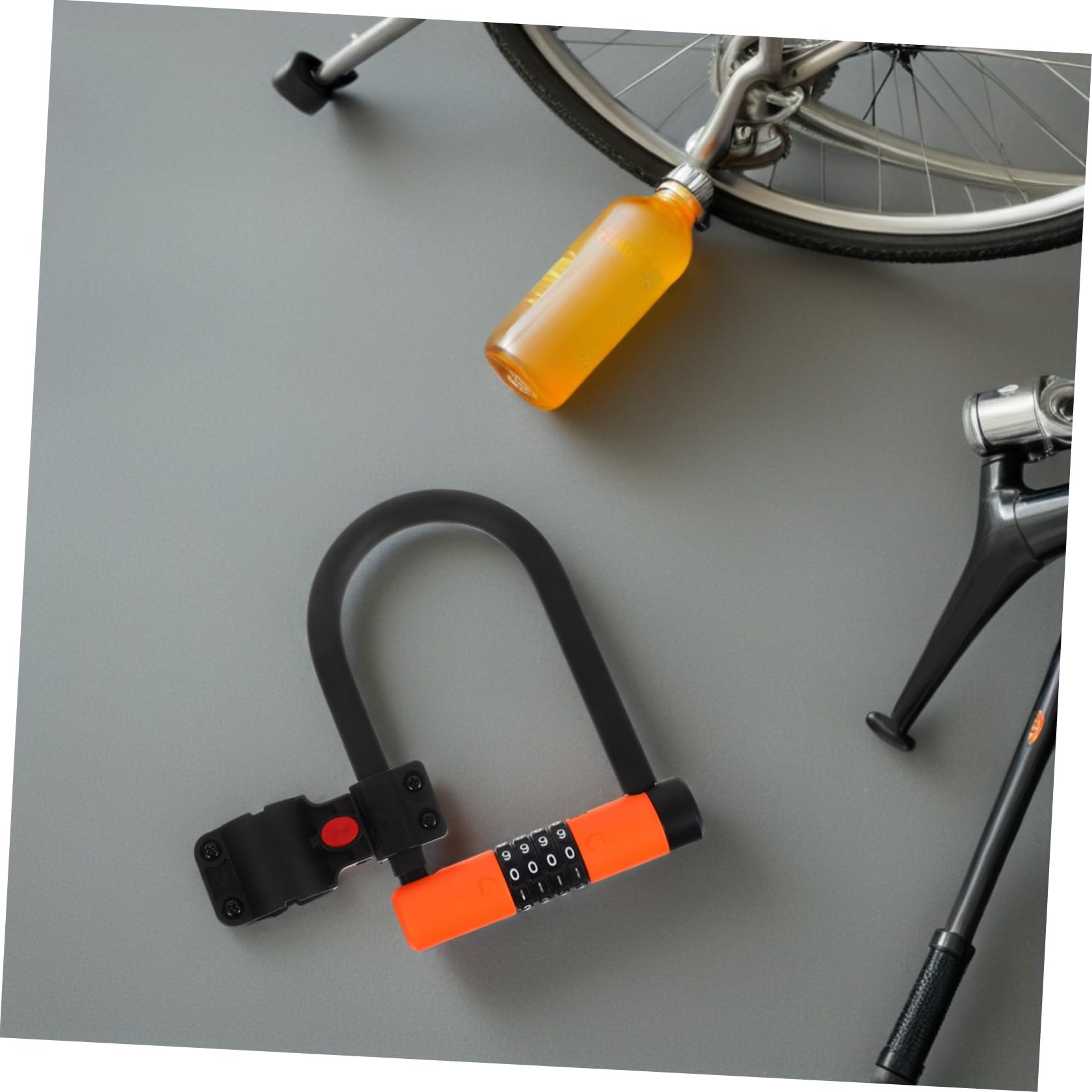 Lucchetto U per Mountain Bike con Combinazione Reset Antifurto Resistente Urti per Biciclette Scooter Elettrici e Sicurezza Versatile per e