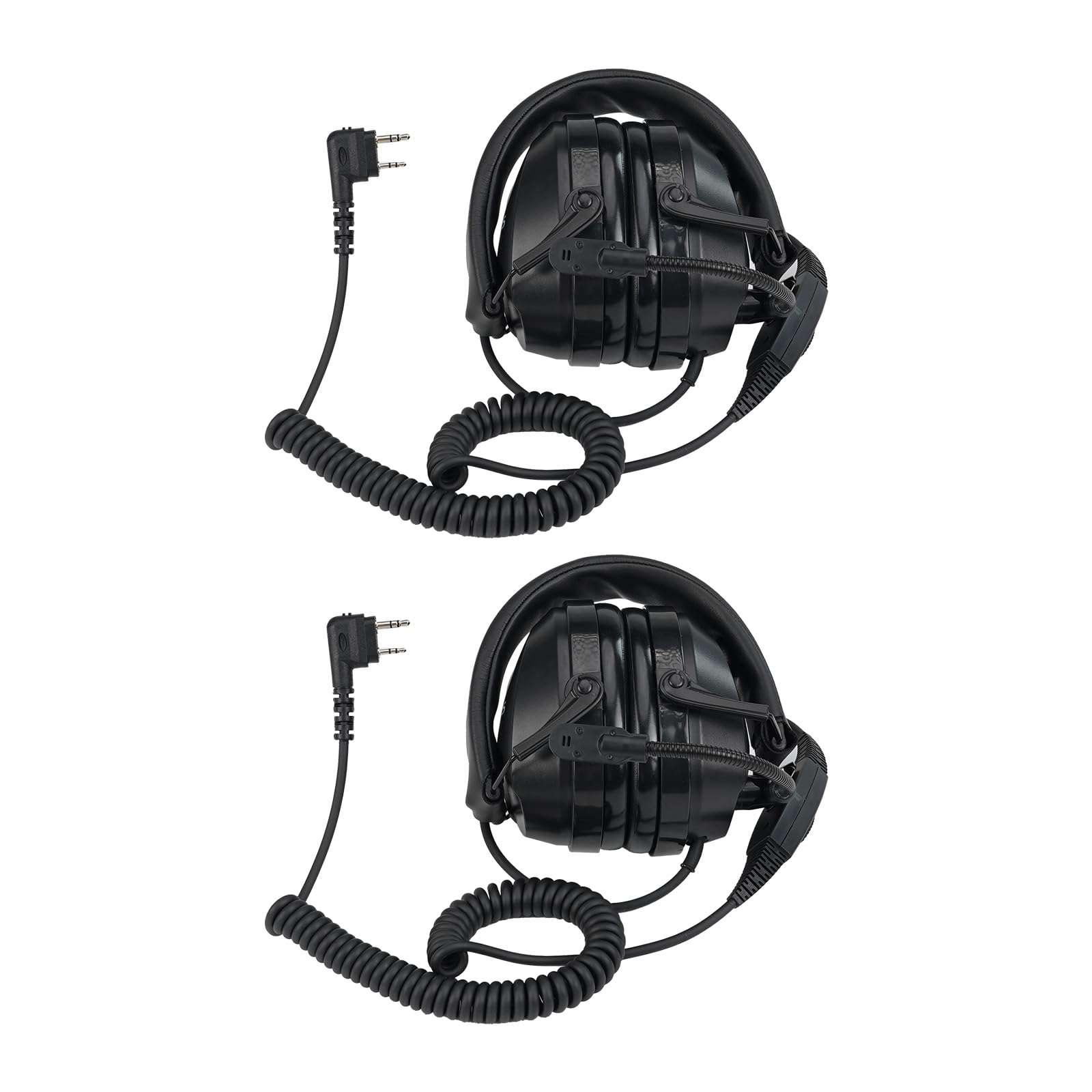 Retevis Walkie Talkie Earpiece Noise Cancelling, Way Radio