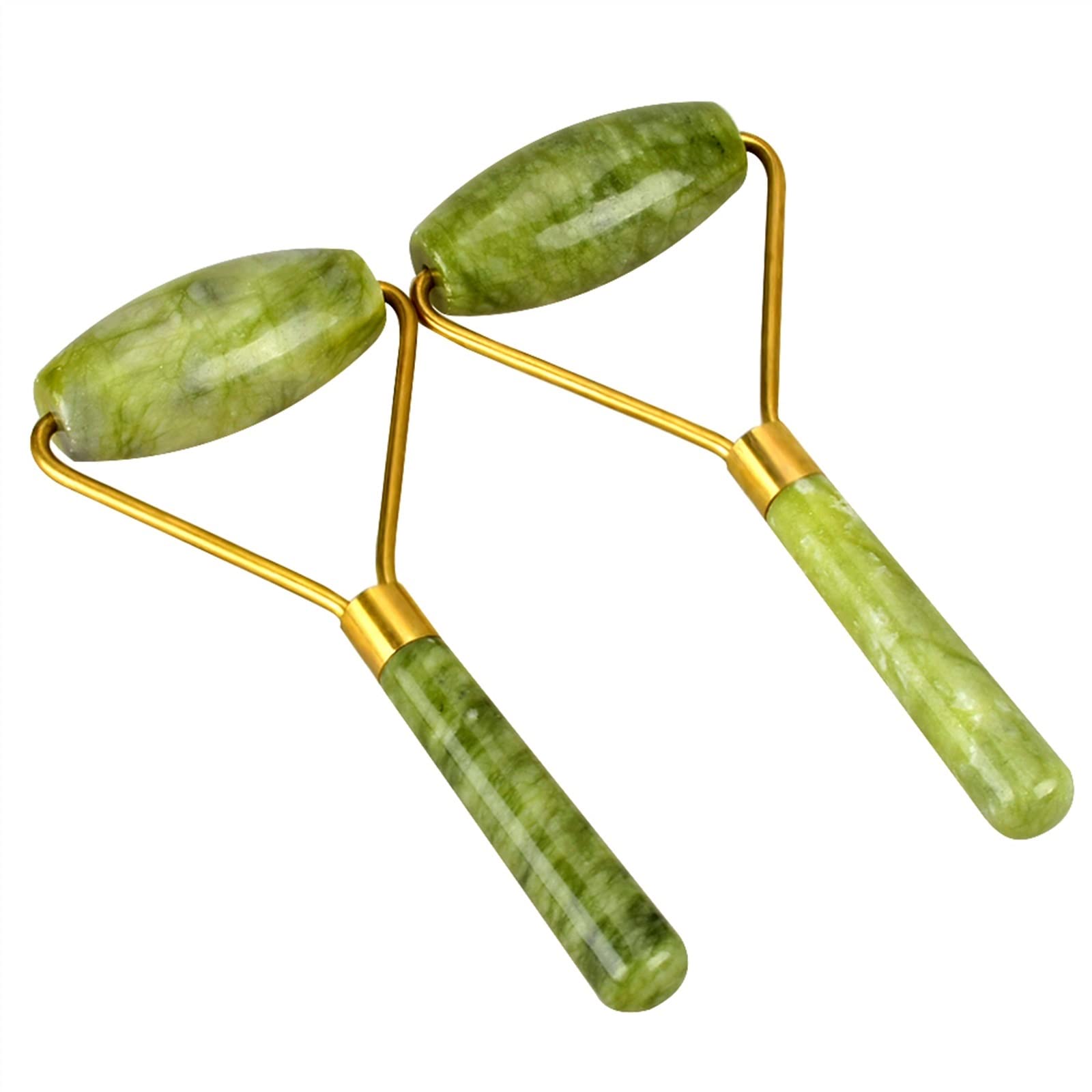 MOBYAT Masajeador de Rodillos de Jade del Sur, Cuidado de la Piel, Arrugas, raspado de Piedra, Herramientas curativas de Cristal, 1 Uds.