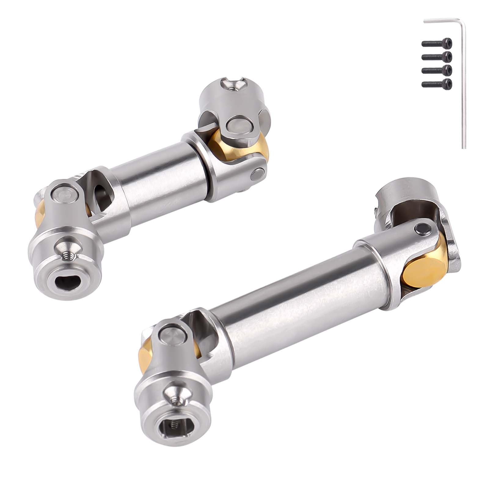 Amazon.com: Hobbypark Drive Shafts Steel Metal for TRX4M 1/18 RC