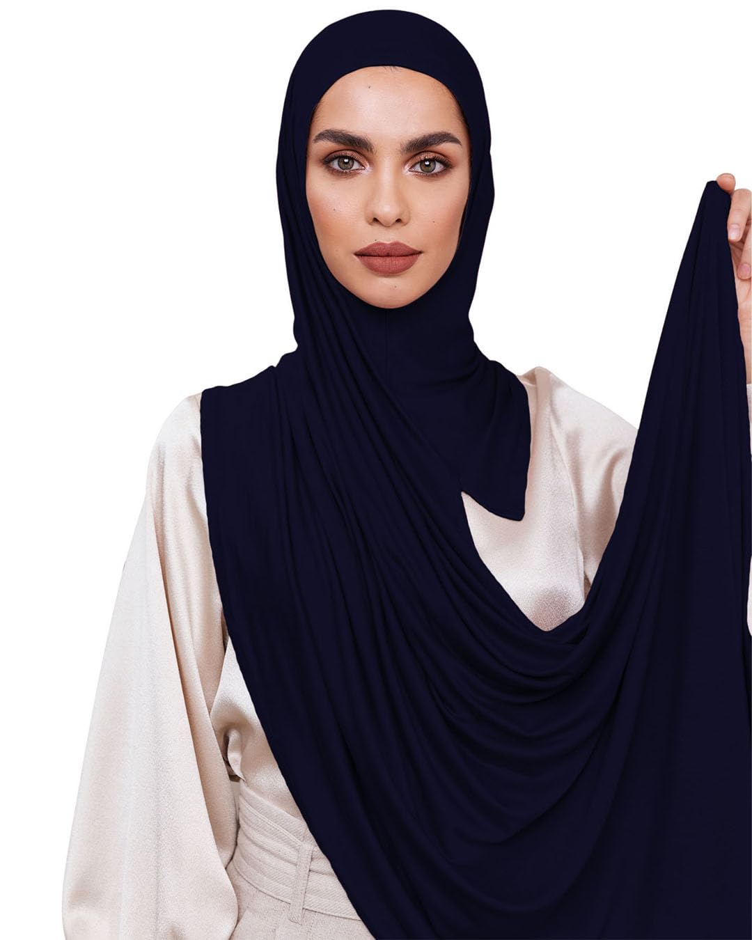Voile Chic Slip-on Instant Premium Jersey Hijab Head Scarf Wrap for Muslim Women Made in Turkey