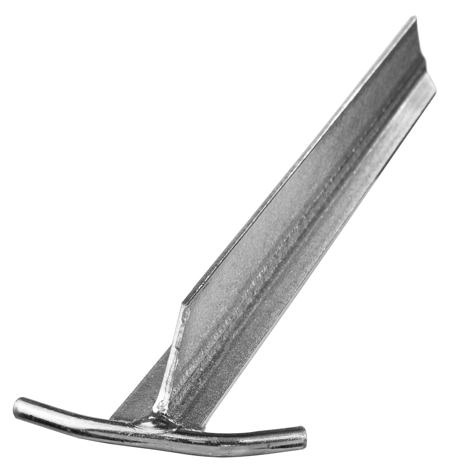 Moritz Zelthering T-Profil 20 Stück 40 cm Stahl verzinkt – Hering hart | Breite 2,5 cm und Dicke 2 cm, besonders standfest, rostgeschützt, für harte und steinige Böden, Vorzelt, Pavillon und Plane