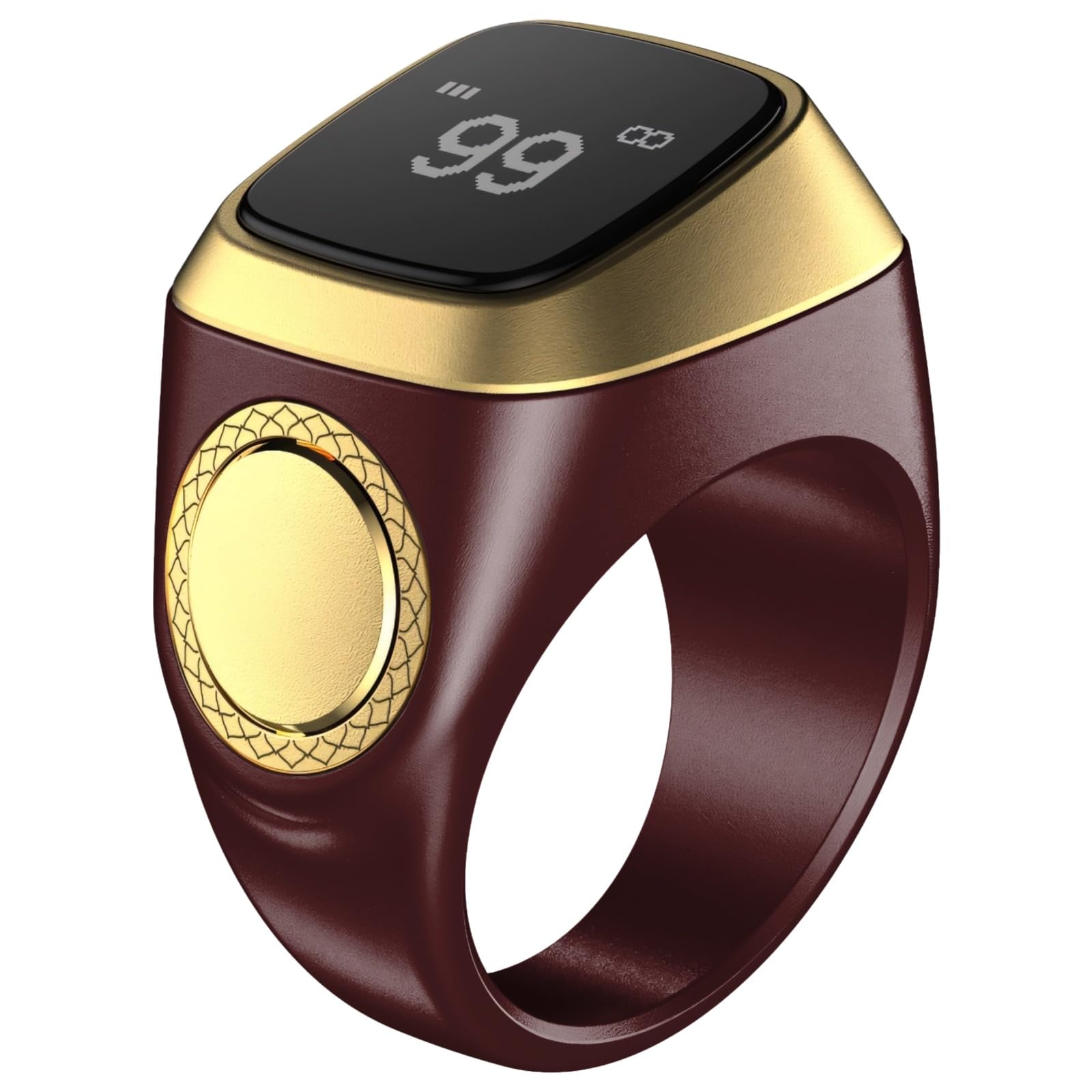 Smart Tasbih Zikr: anillo digital contador de oraciones con bluetooth y pantalla grande 6