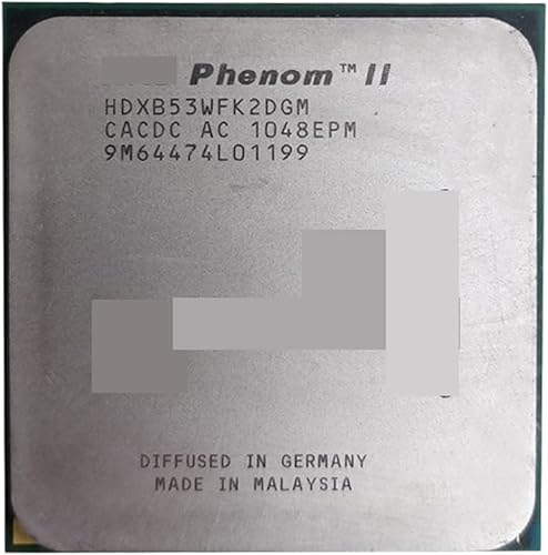 CPU Phenom II X2 B53 2.8 GHz Dual-core CPU Processor HDXB53WFK2DGM Socket AM3 Responsive and Powerful
