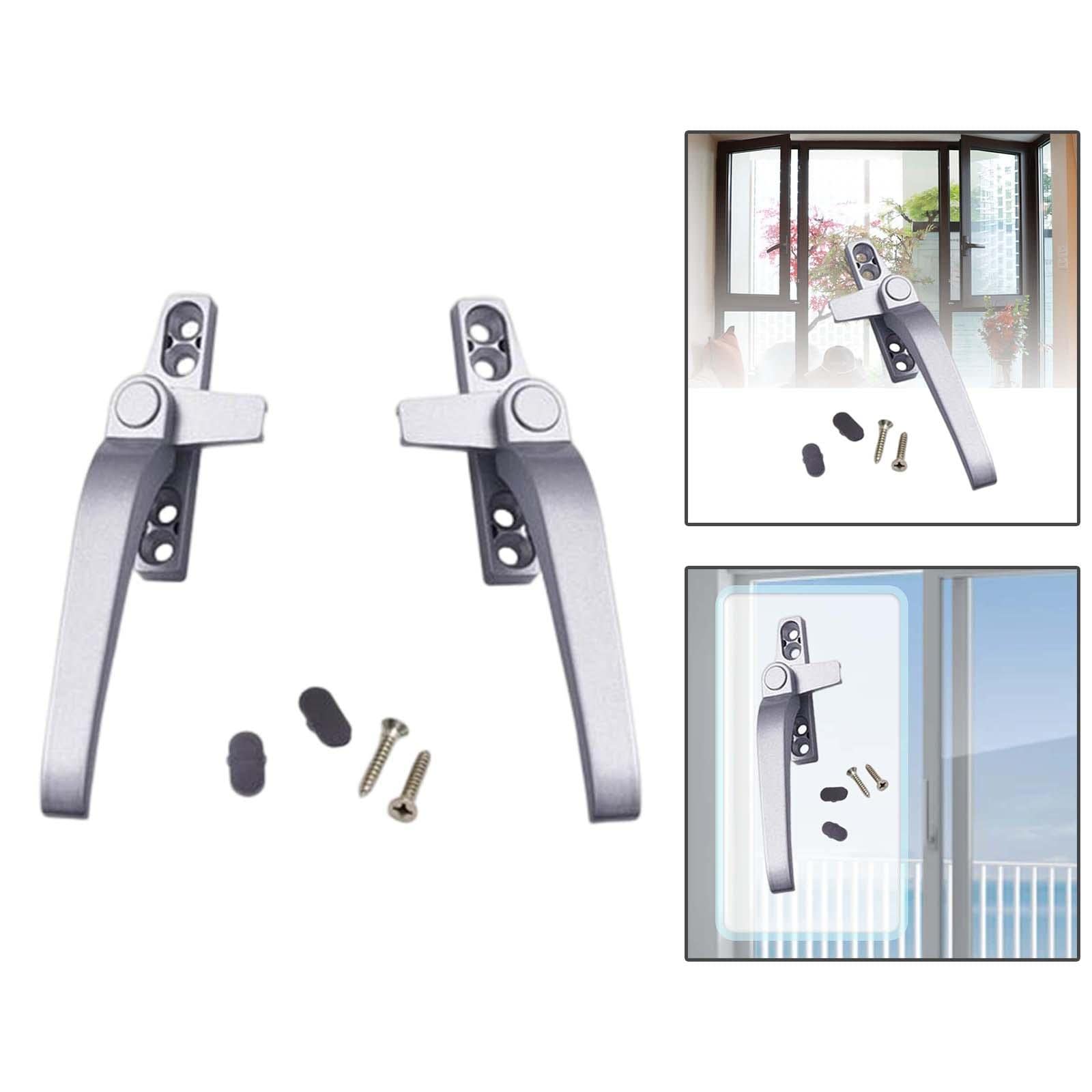 MRKU Maniglie per finestre, Ferramenta per Porte in Alluminio Destra/Sinistra, Finestra a Battente