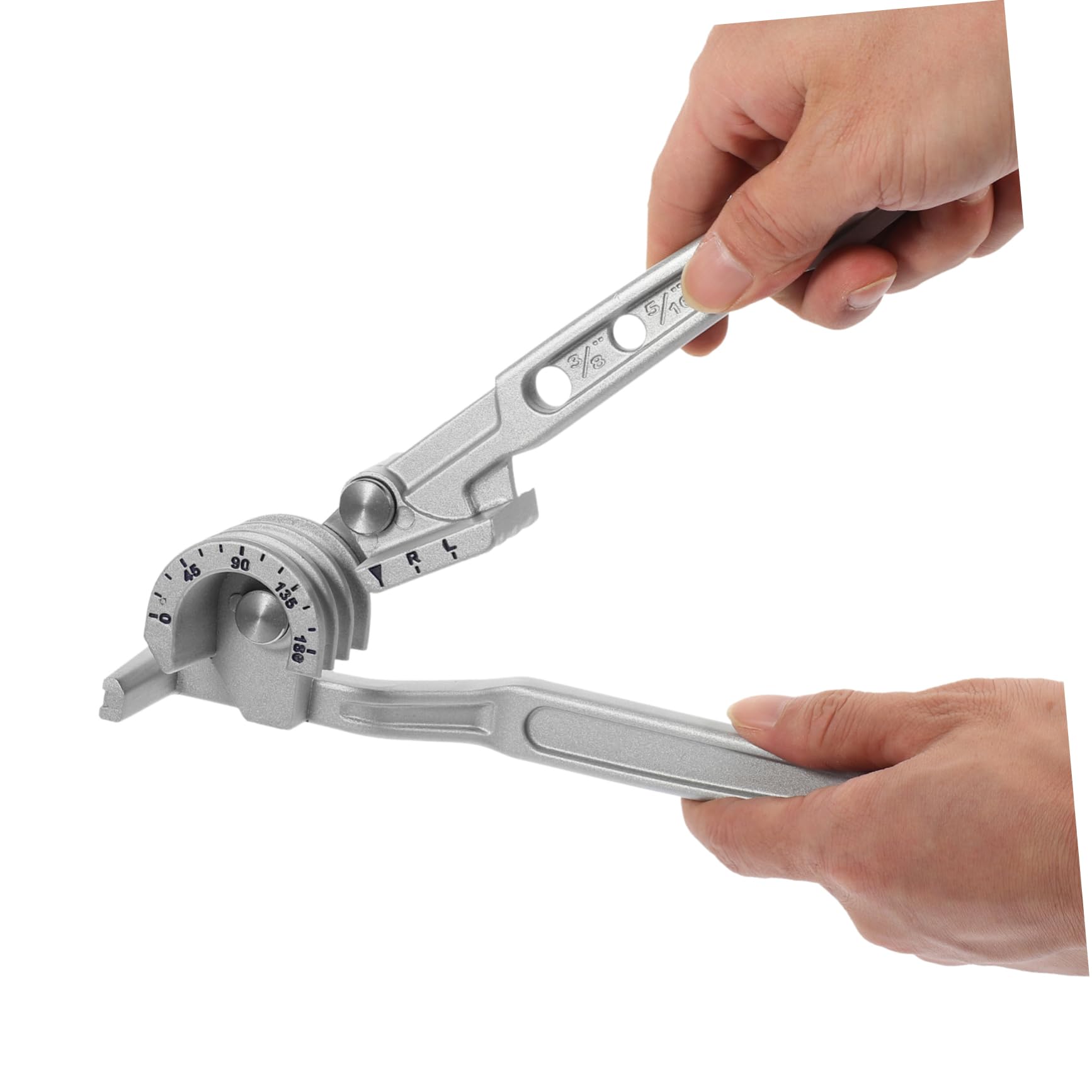 VILLCASE 3 Pezzi Strumento Manuale Piegatubi per Utensile Versatile per Piegatura Facile da Usare e Pratico per Idraulici e Manutentori