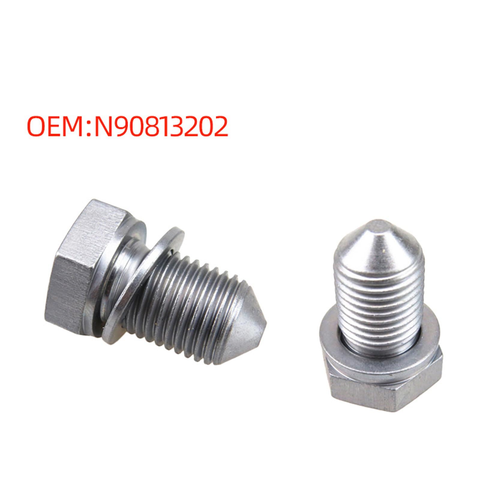 febi bilstein 30264 olieaftapschroef met afdichtring, 1 stuk, zilver