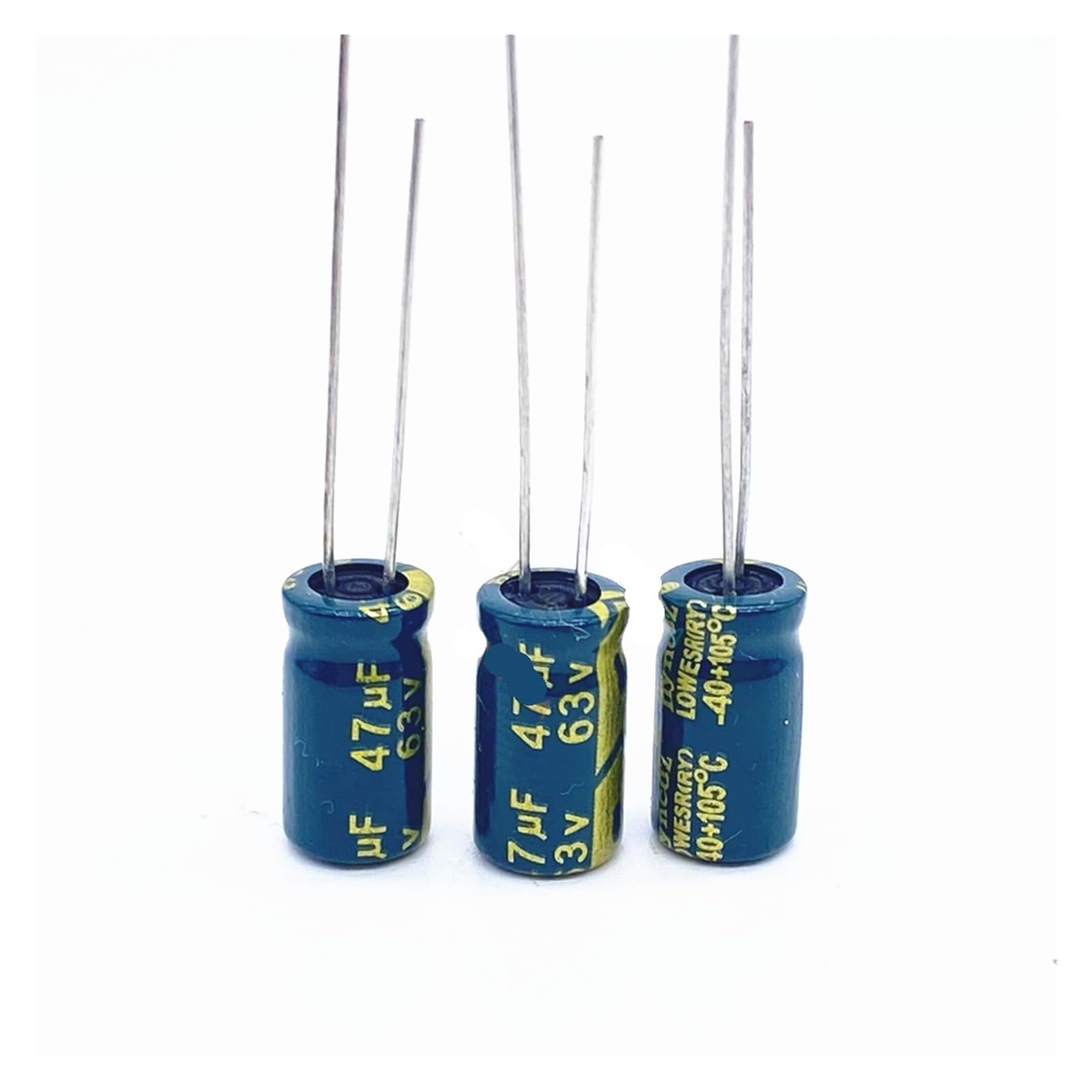 ICXLPMC 20pcs/lot 63V 47UF aluminum electrolytic capacitor size 6 * 12 47UF 20%