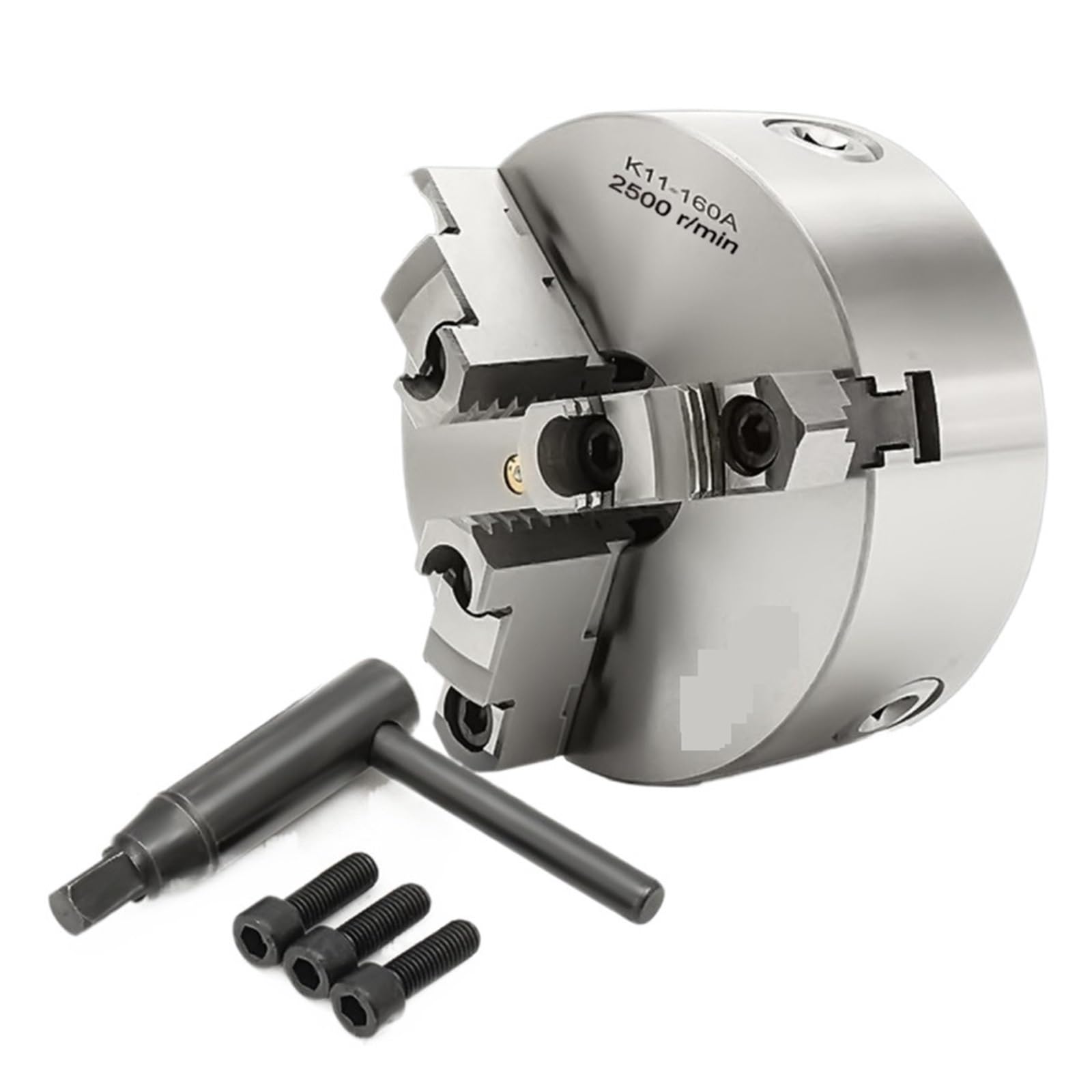 ASerZenith Lathe Chuck, K11-160A Lathe Chuck 3 Jaw 160Mm Self Centering&Reversible Parts
