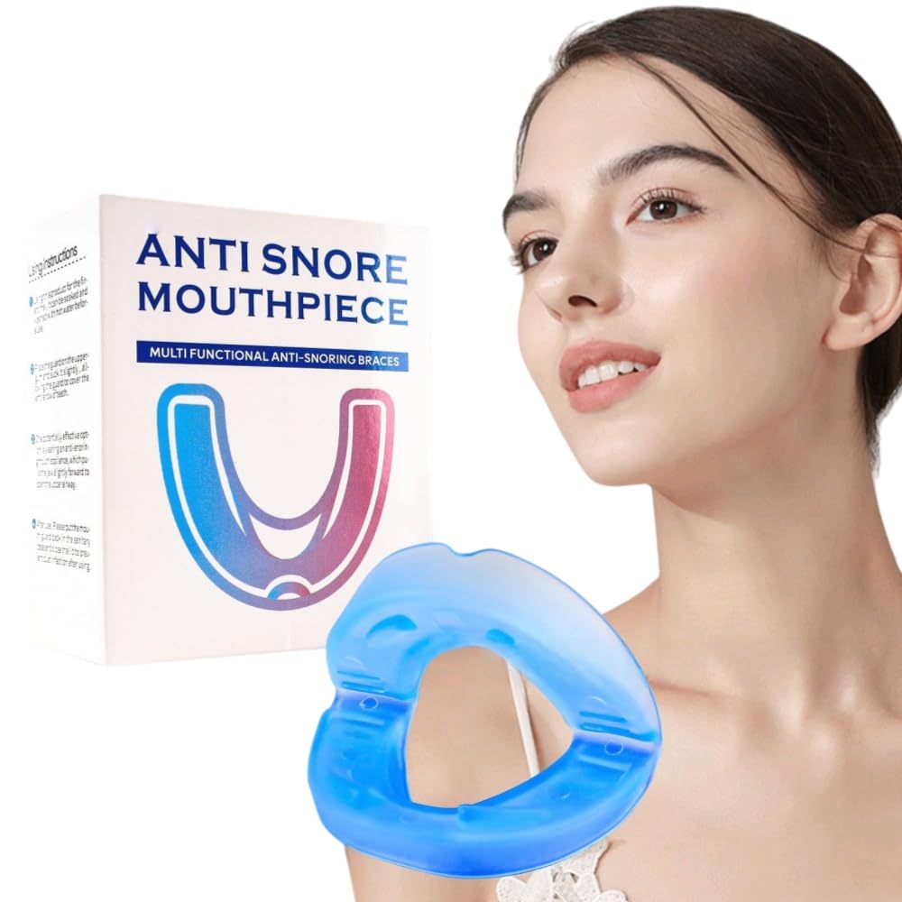 Santavya - Embout buccal universel silencieux anti-ronflement, confortable et efficace pour un sommeil tranquille