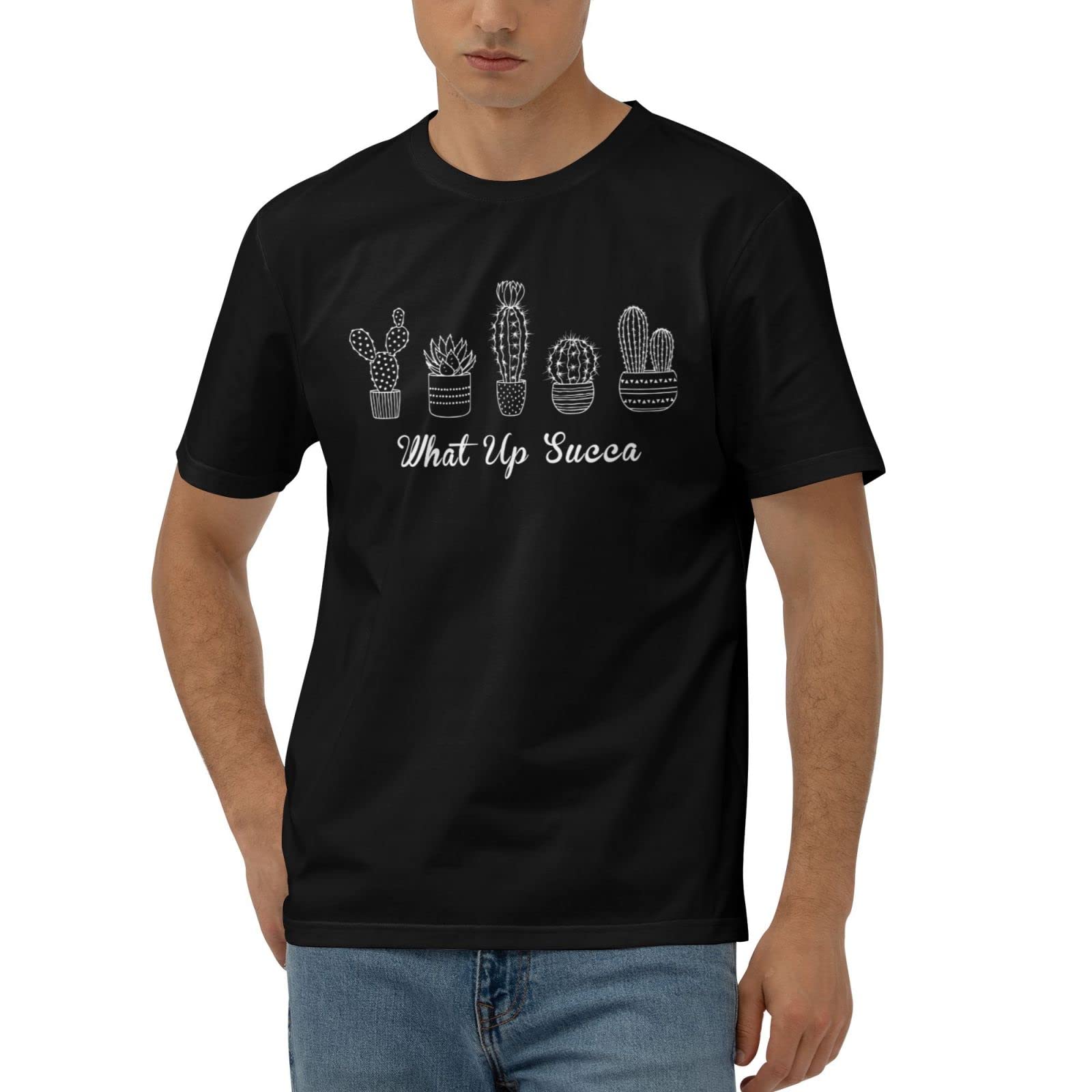 What Up Succa T-shirt graphique imprimé humoristique 2XL