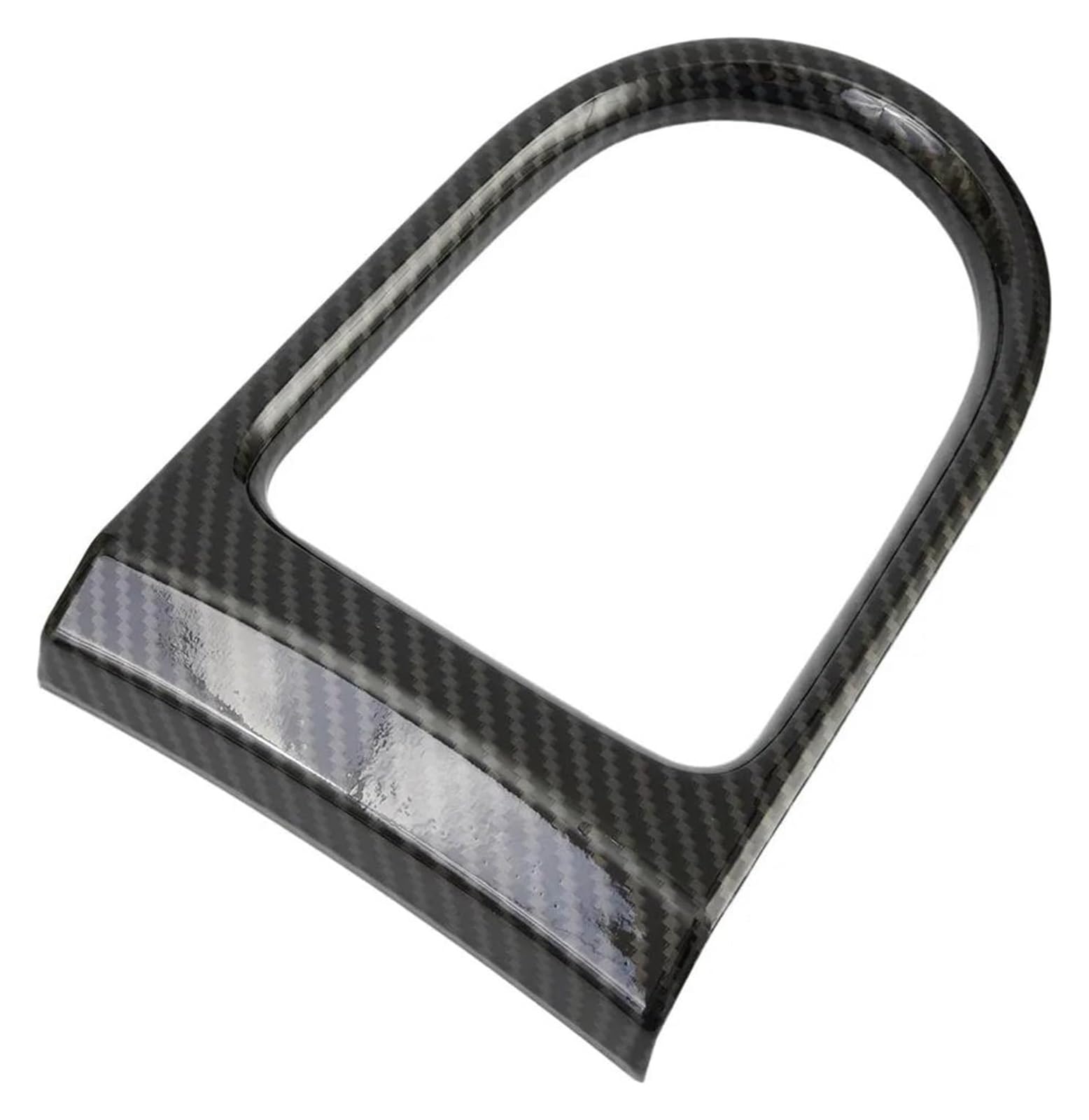 Carbon Fiber Interior Stickers for Mustang 2015-2019 Gear Shift Box Panel Decorative Kit Styling Carbon Fiber ABS