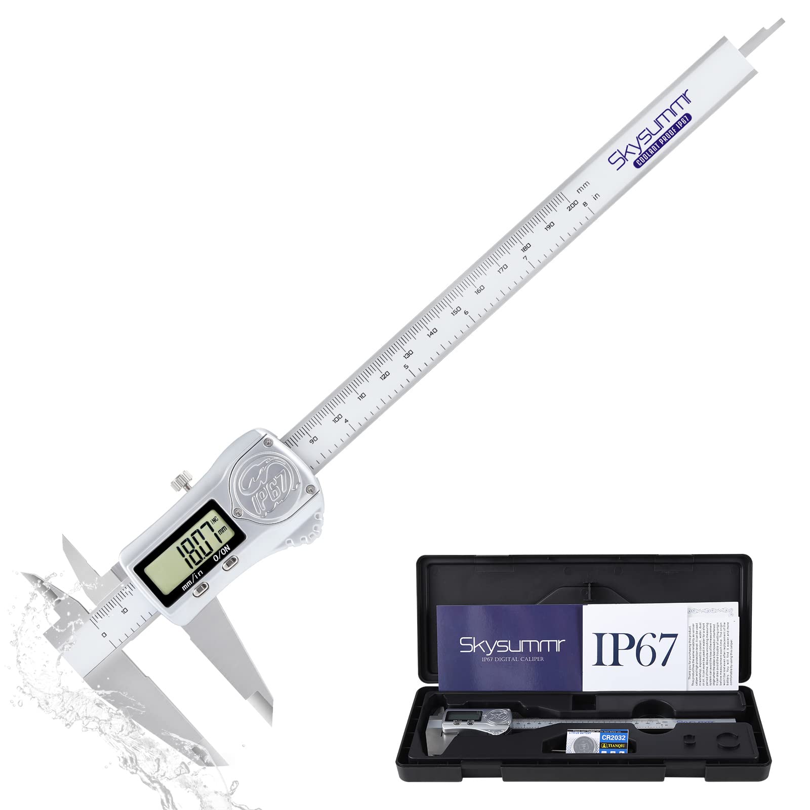 IP67 Waterproof Digital Calipers - Precision Measurement -10