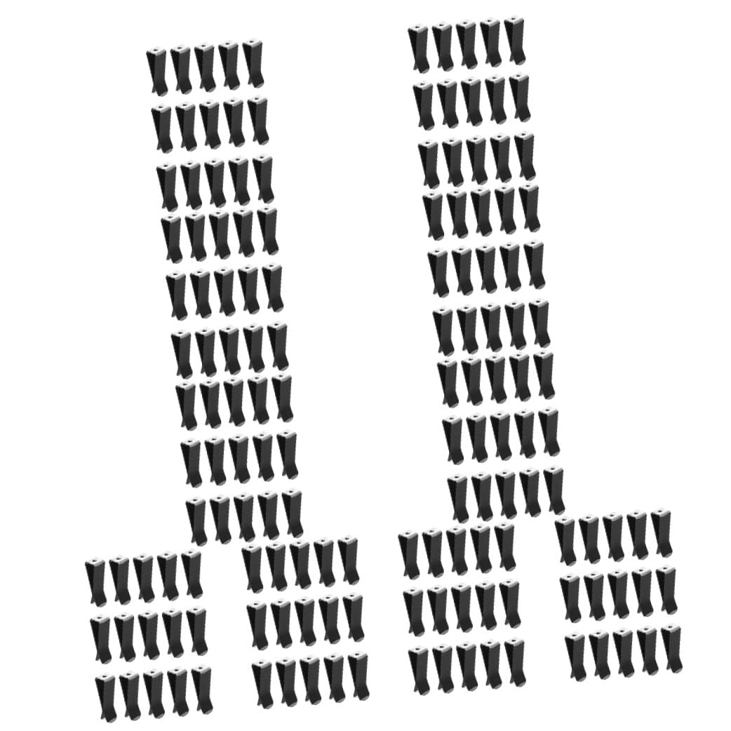 10 Sätze Luftauslassclip Auto Duft Autoclips Für Lüftungsschlitze Auto-diffusor-entlüftungsclip Und Schlank Air Vent Parfüm Clip Hängend Abdeckung Schwarz Ferromangan 30 Stück * 10