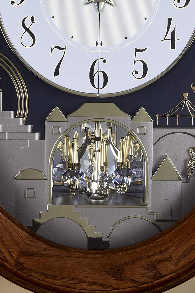 Amazon.co.jp: Rhythm Clocks マジックモーションクロック ブラウン