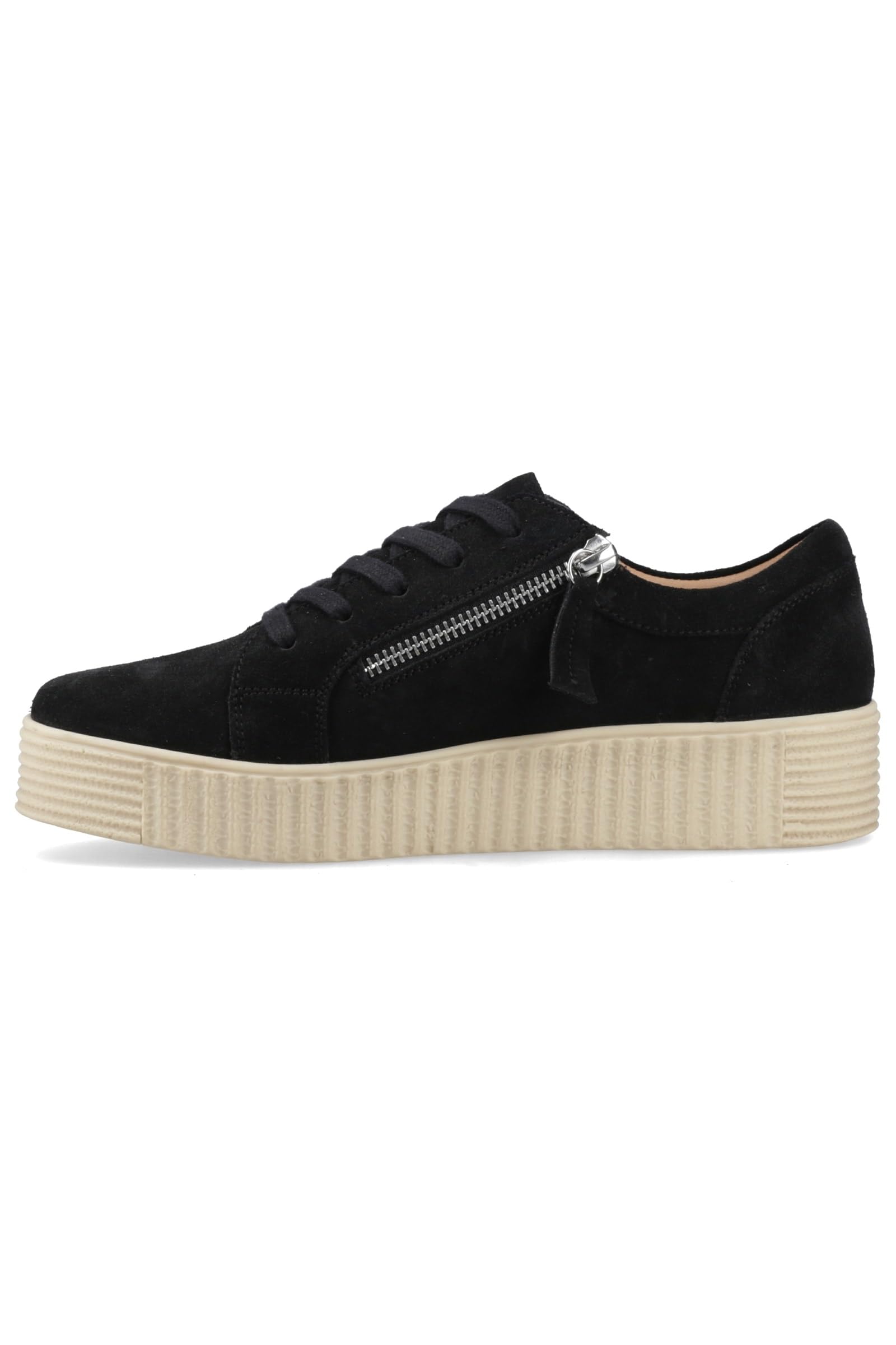 Hush Puppies Tara Suede Trainer Black UK 3 BlackUK 3Black Trainers (95672) Women's/Ladies