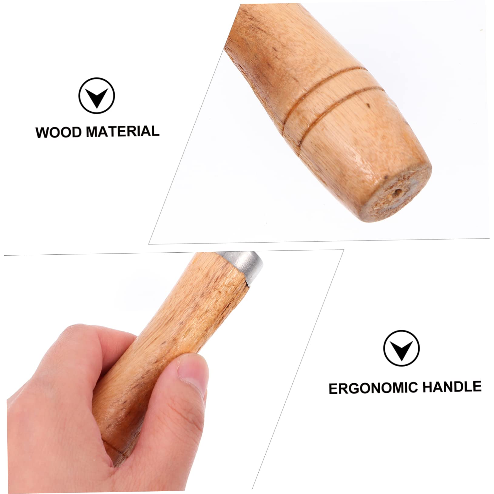 OUNONA 2sets Sturdy Stainless Steel Scrapers Cooker Hood Cleaning Tools for Kitchen 3pcs*2