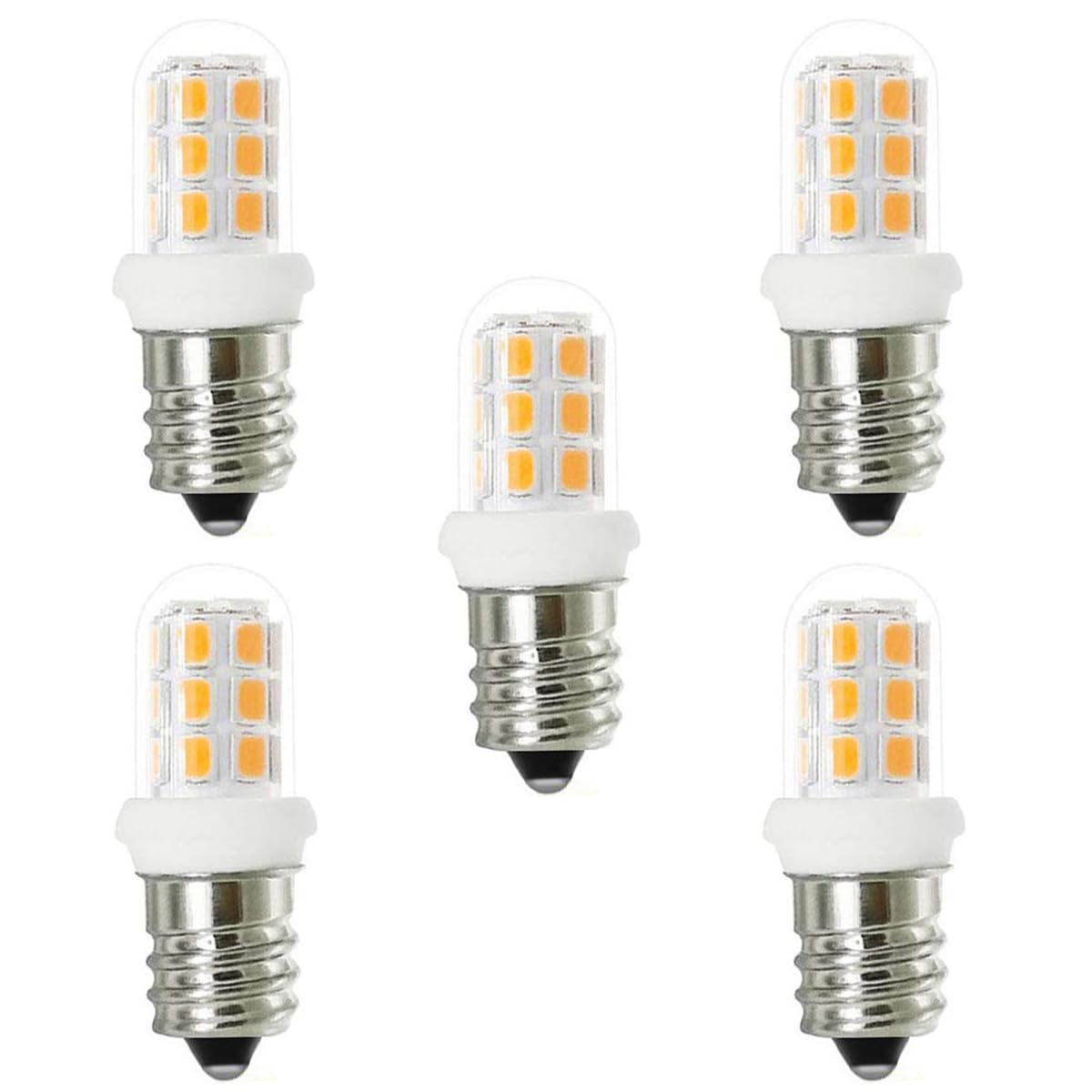 E12 LED 電球 2W 小丸電球タイプ 20Ｗハロゲンランプ相当 200LM E12 口金 電球色3000K C7 常夜灯,密閉形器具対応,省エネタイプ(5個入)