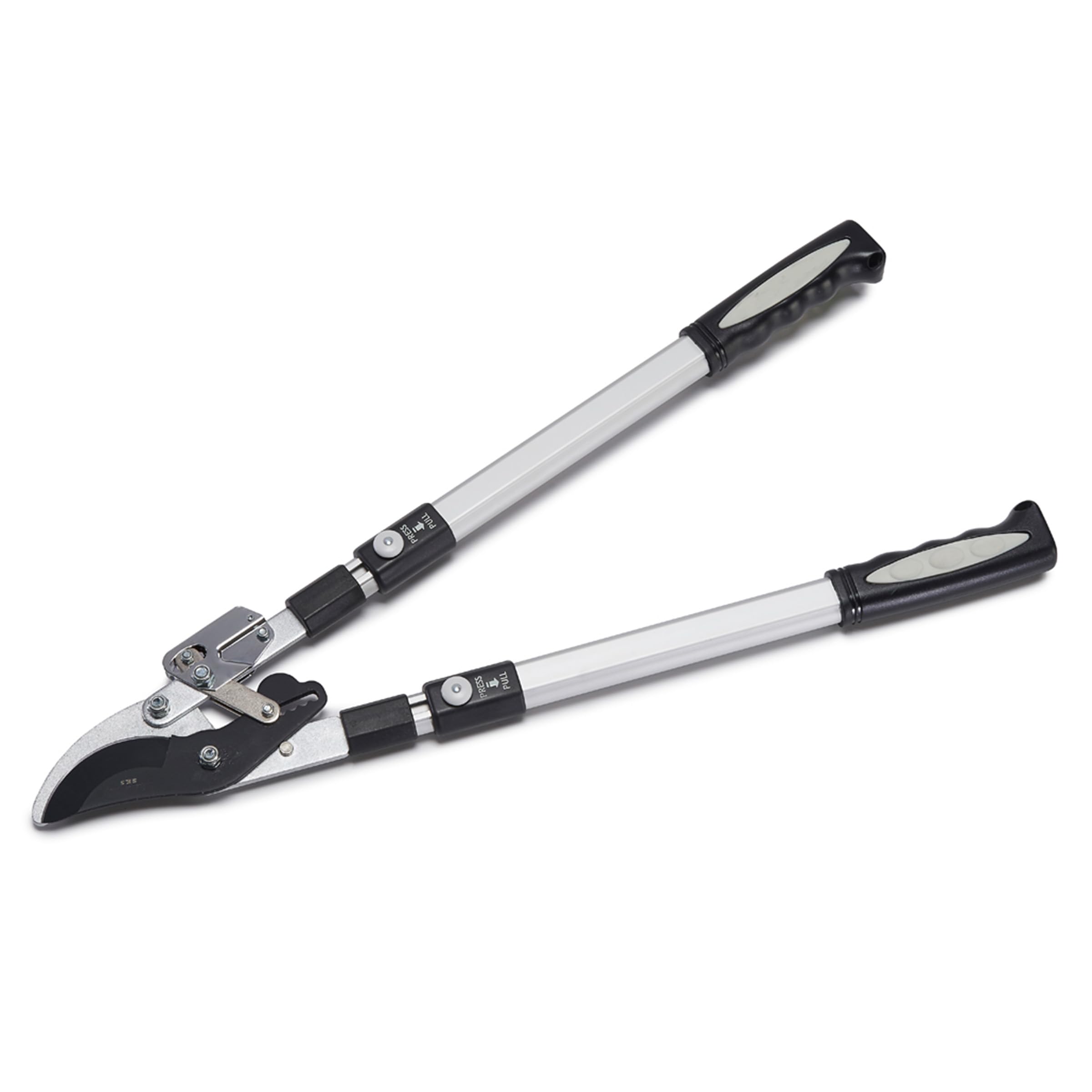 Heavy Duty Ratcheting Steel Bypass Lopper with Extendable 26" - 40" Long Handles