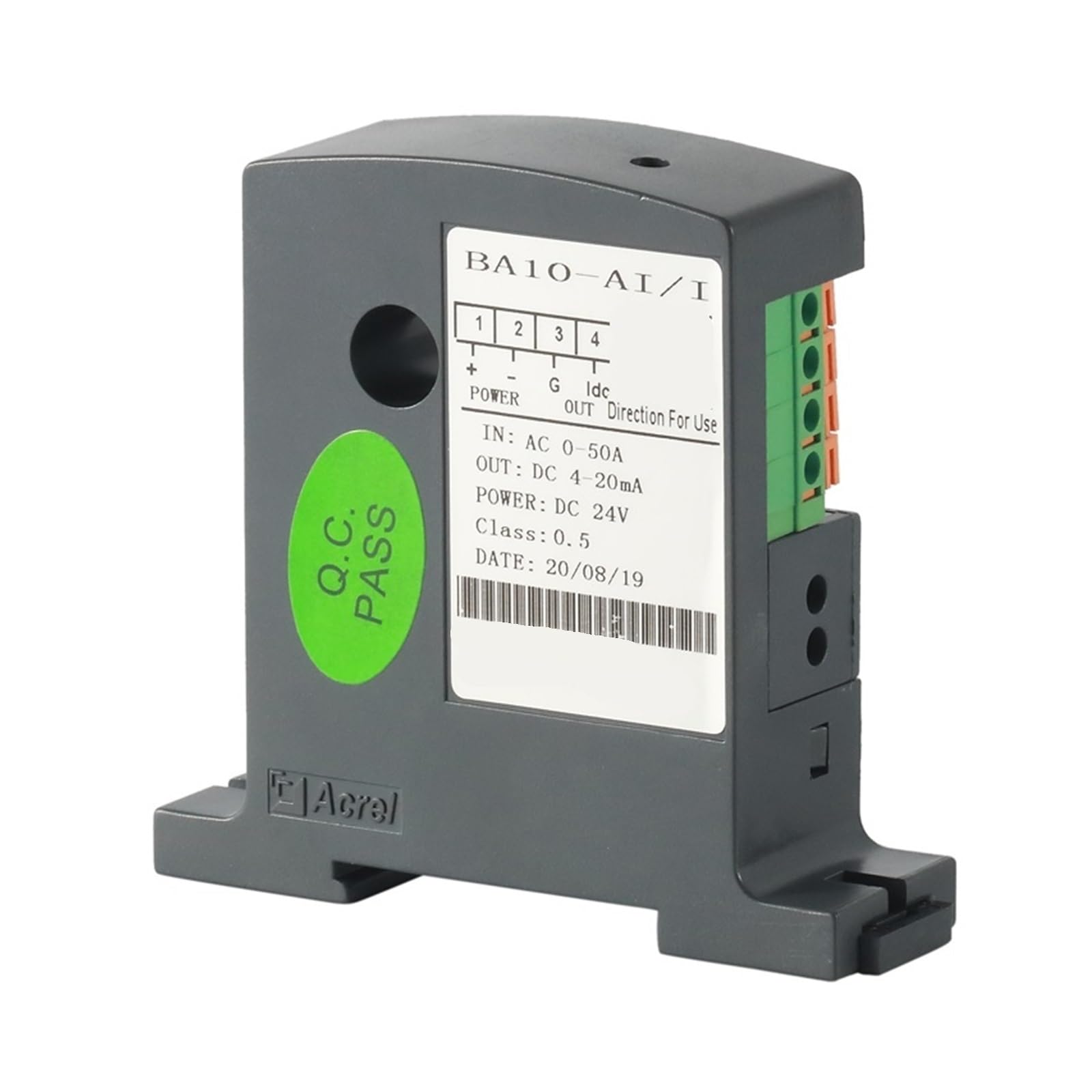 Capteur de Courant Alternatif 0-50 A à signal stable