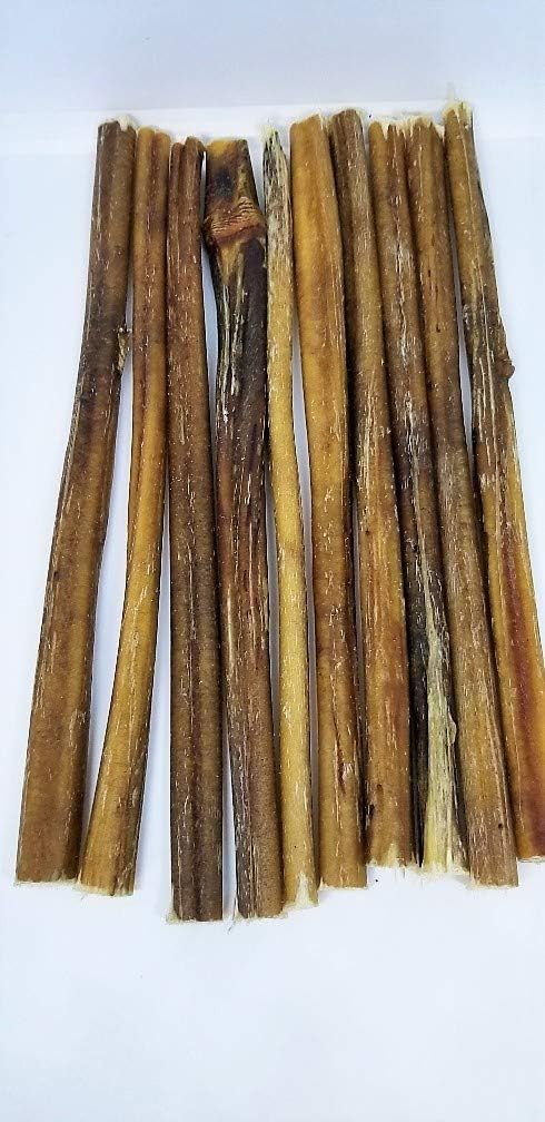 Bullysticks Organic Standard 12" Bully Sticks for Dogs - All Natural Dog Treat, These Chews are Free Range Bully Sticks, USDA Approved (10 Pack)