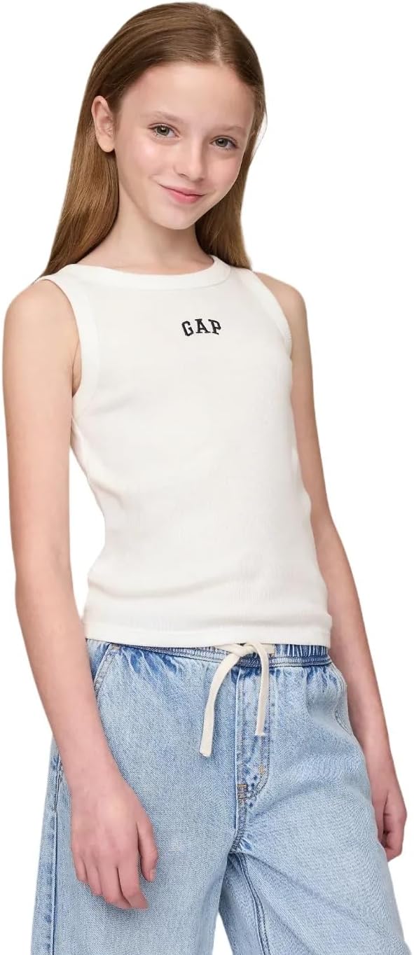 GAP Girls' Logo Tank
