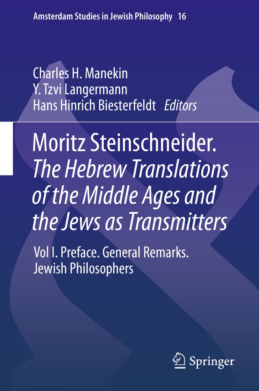 The Hebrew Translations livre numérique Moritz Steinschneider